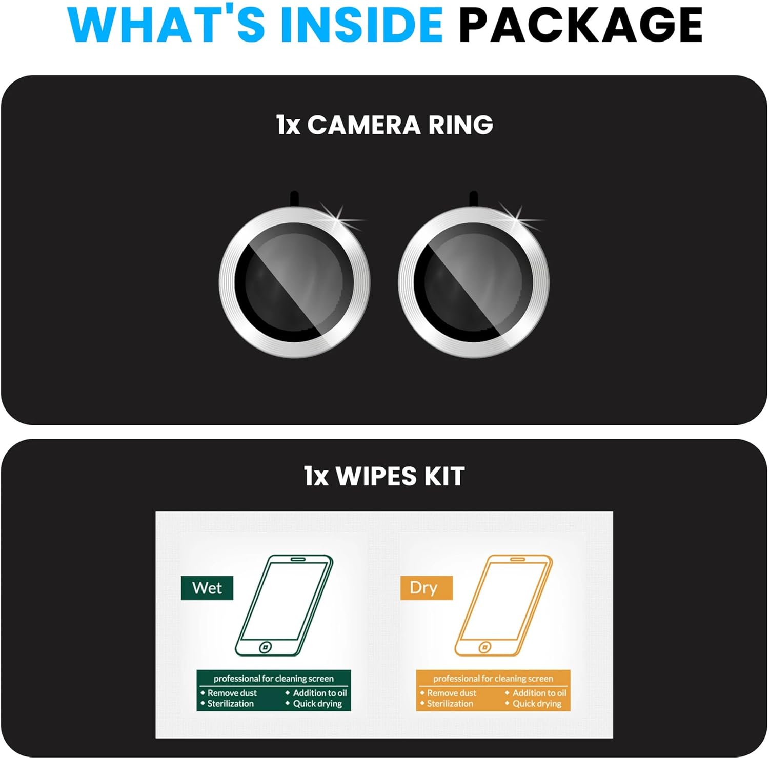 Premium Camera Lens Protector For Oppo F33 Pro