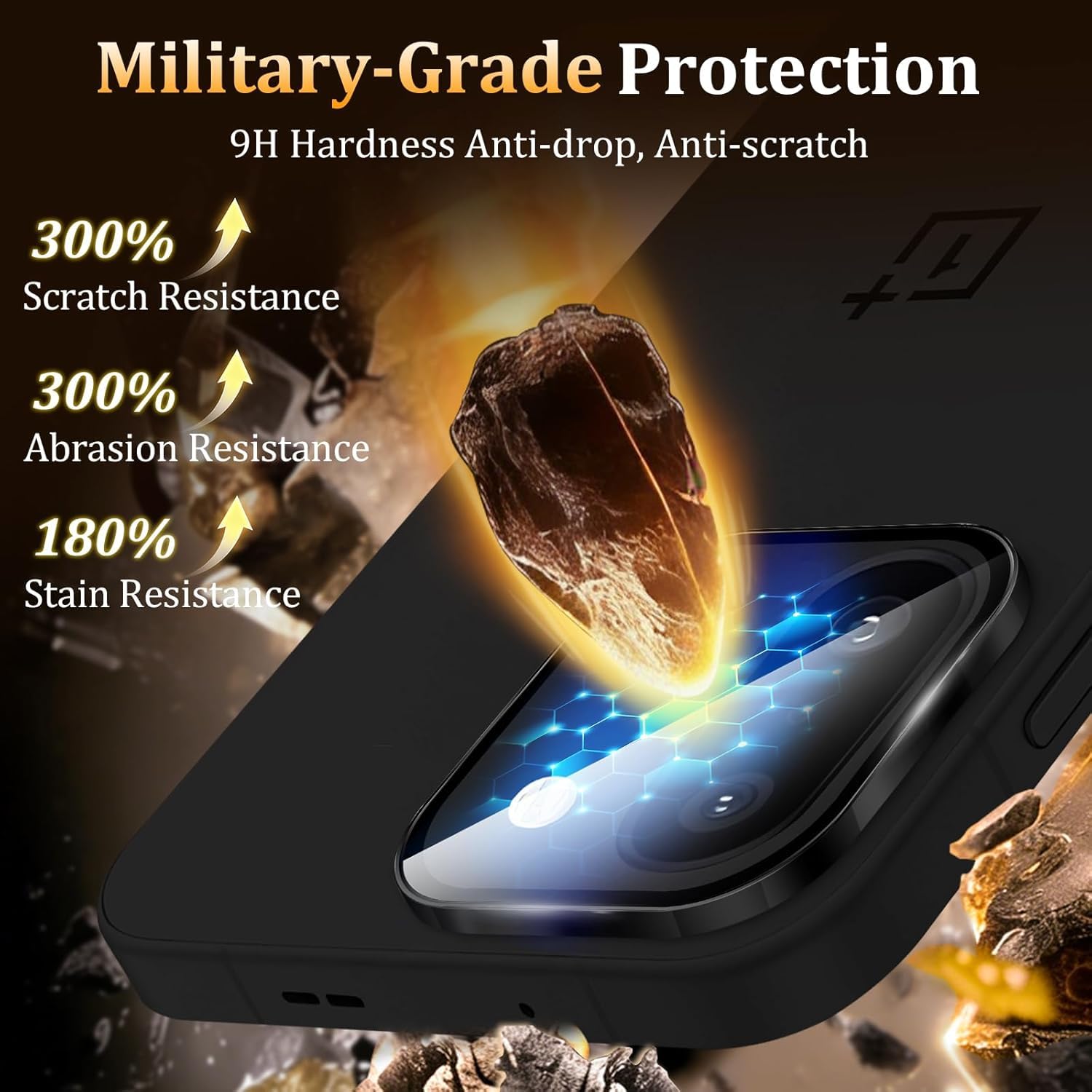 OnePlus 15 Camera Lens Protector | 9H Tempered Glass with Premium Metal Ring | HD Clear Invisible Fit | Scratch Resistant