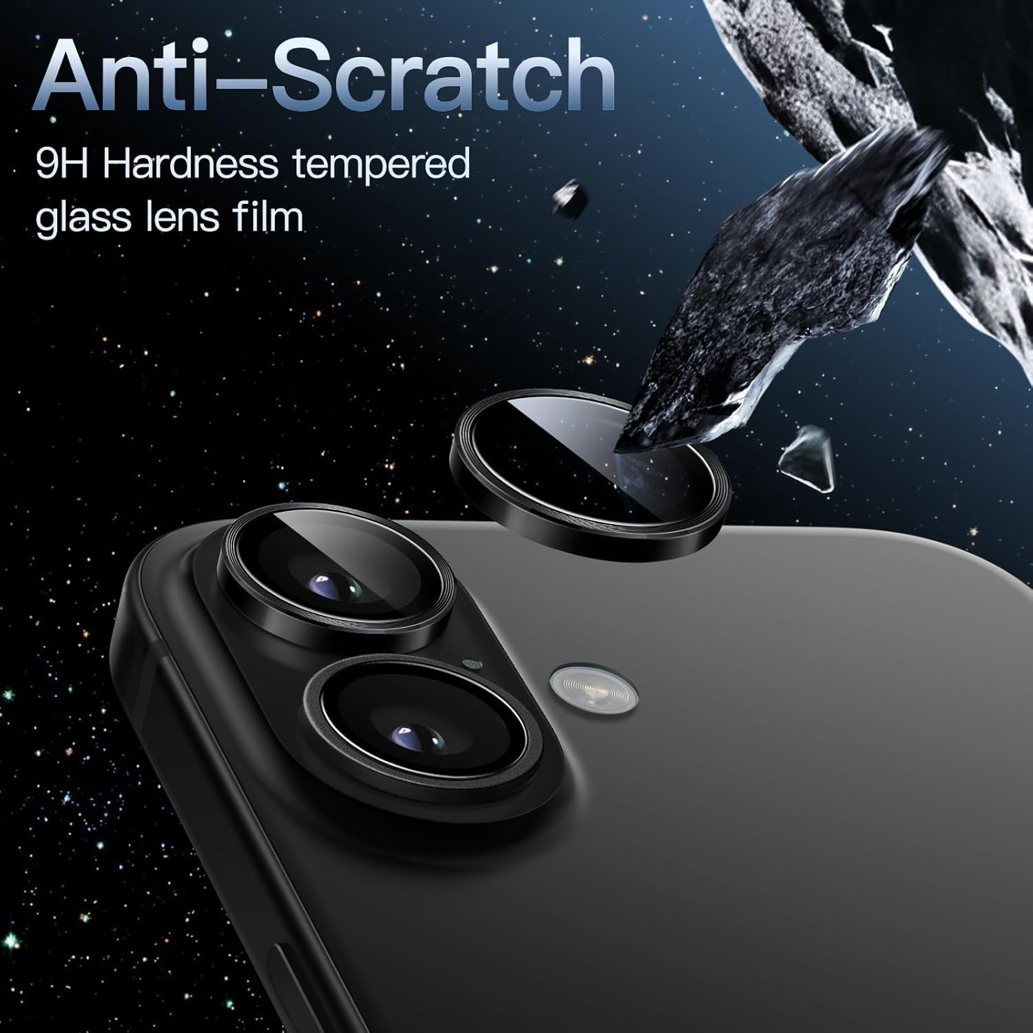 Premium Camera Metal Ring Lens Protector For iPhone 16