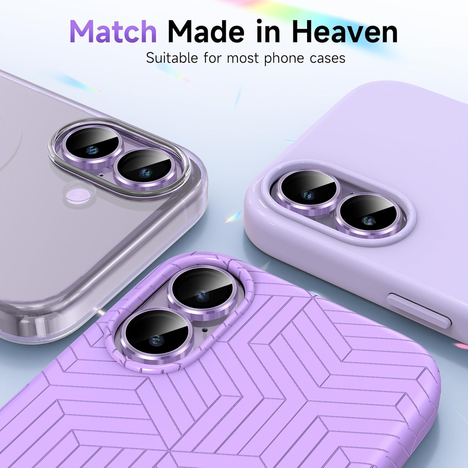 Premium Camera Metal Ring Lens Protector For iPhone 17