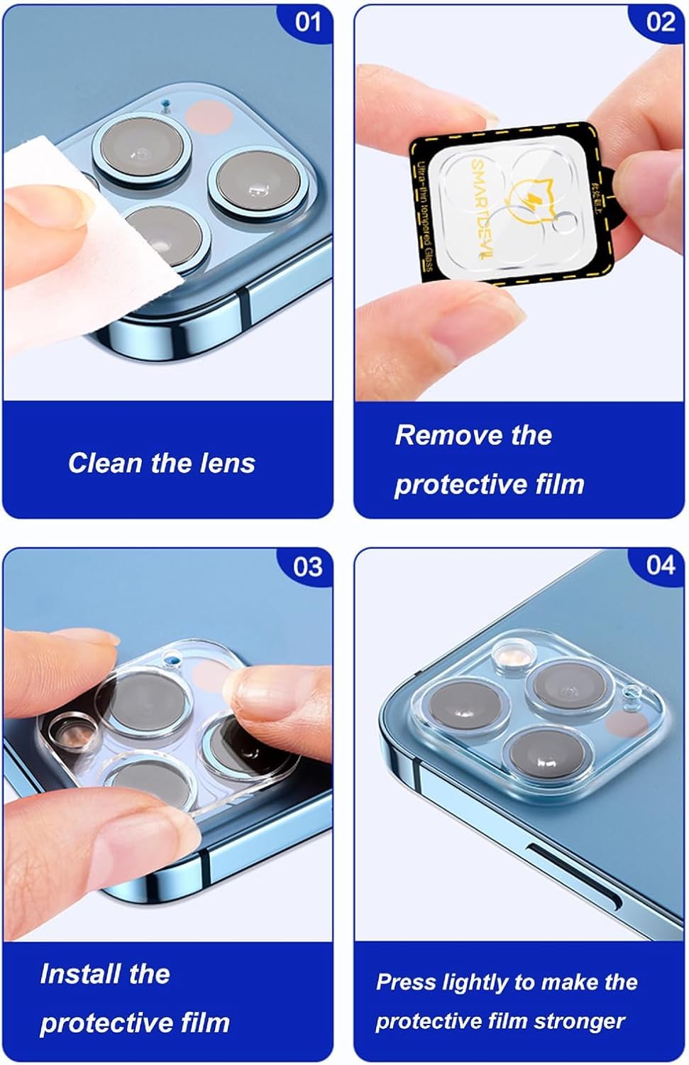 Premium Camera Lens Protector For Vivo V60