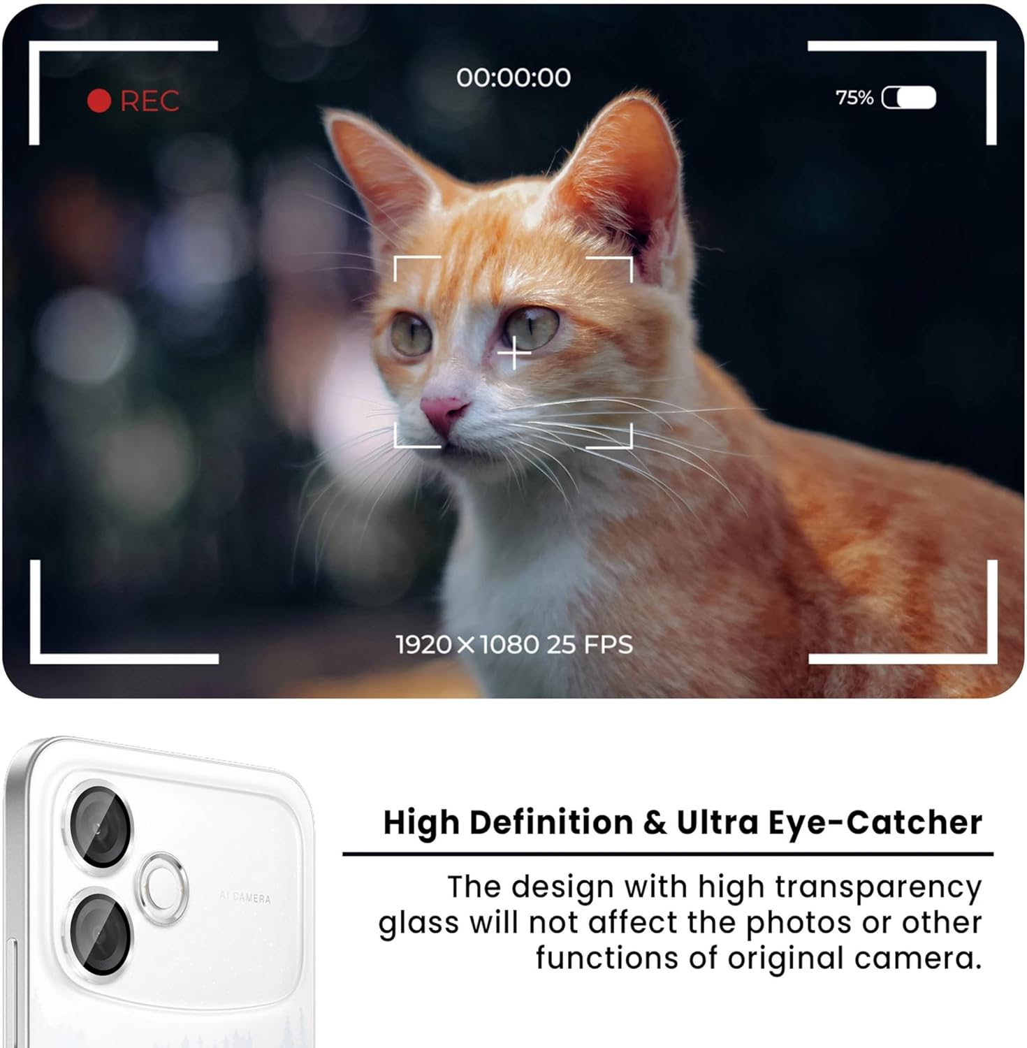 Premium Camera Lens Protector For Oppo F33 Pro