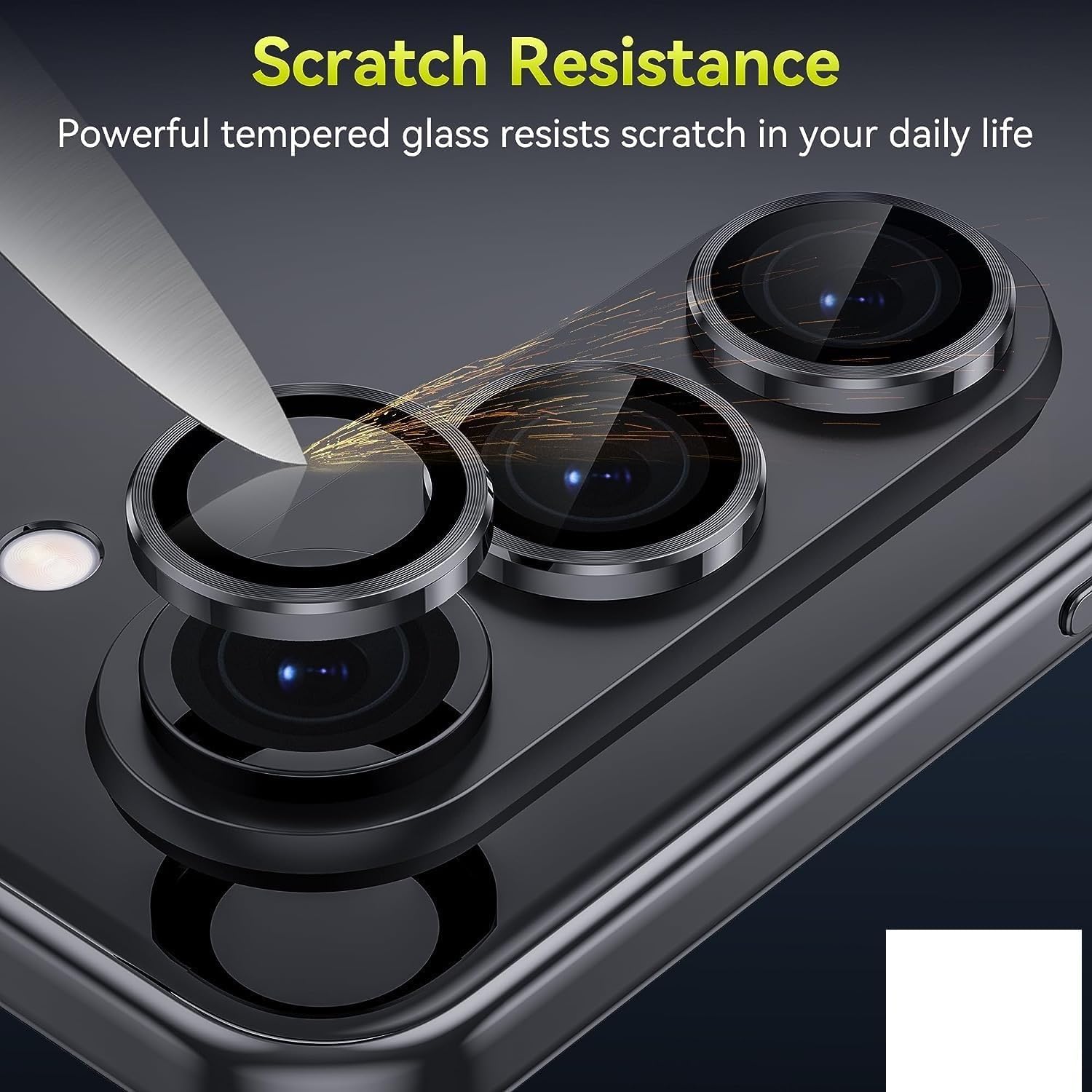 Realme C83 Camera Lens Protector | 9H Tempered Glass with Premium Metal Ring | HD Clear Invisible Fit | Scratch Resistant