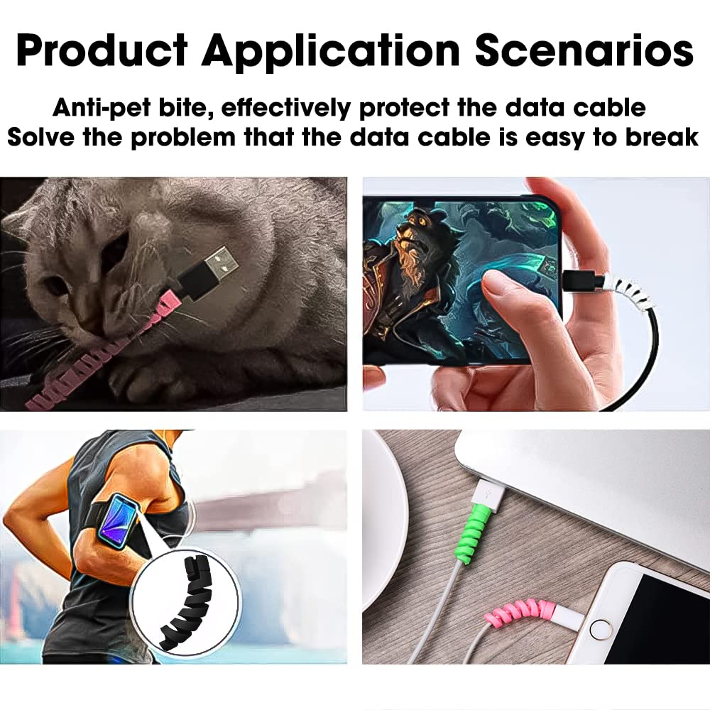 Flexible Silicone cable protectors