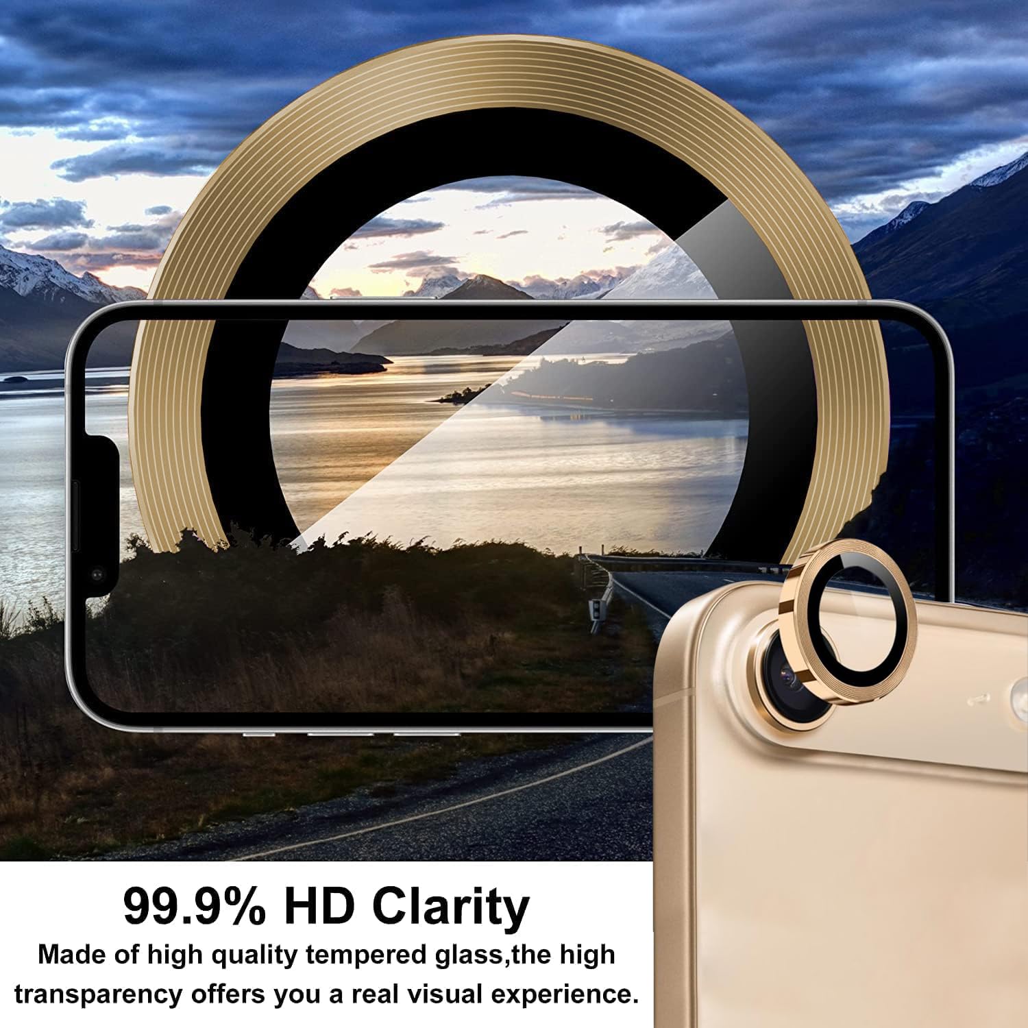 Premium Camera Metal Ring Lens Protector For iPhone 17 Air