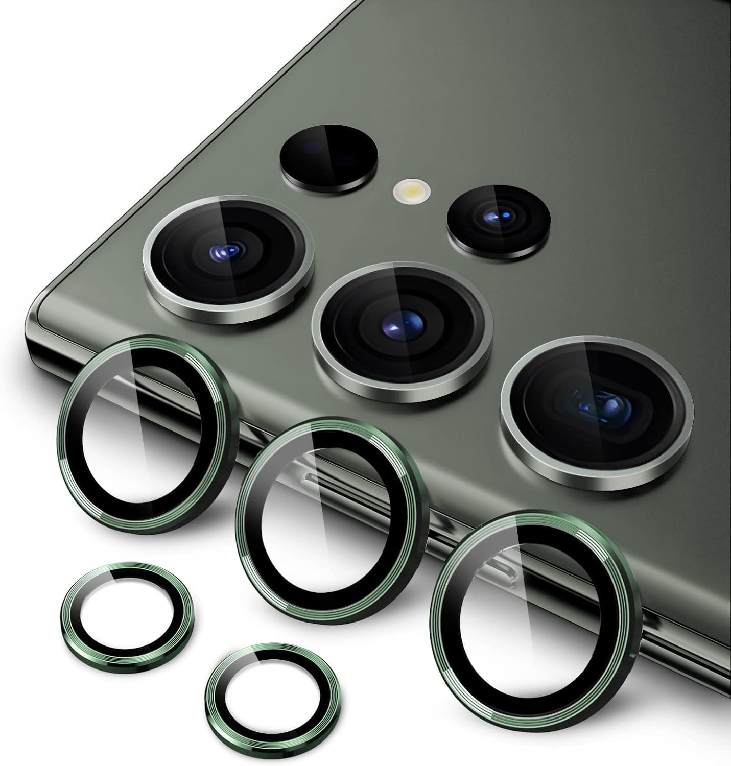 Premium Camera Metal Ring Lens Protector For Samsung S23 Ultra