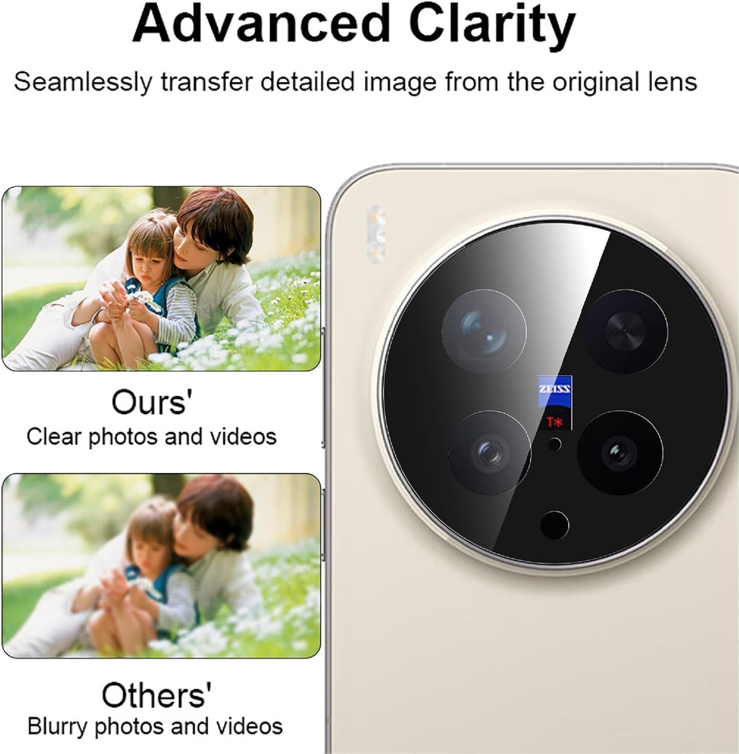 Premium Camera Lens Protector For Vivo X300 Pro