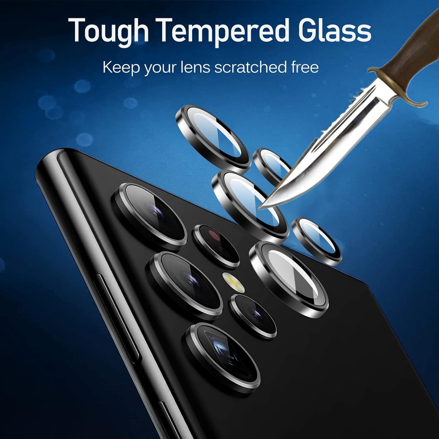 Premium Camera Lens Protector For Samsung S24 Ultra