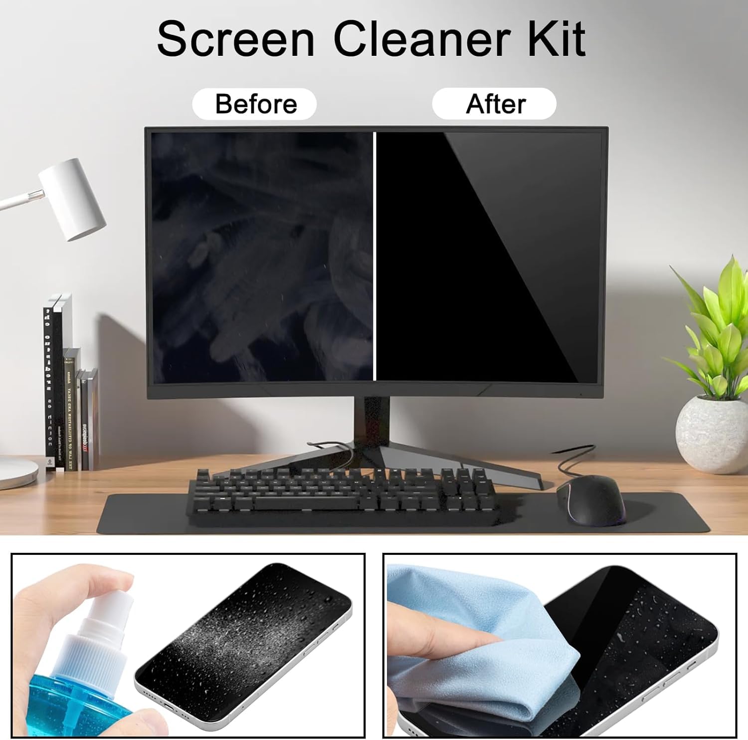 TechLays Premium Screen Cleaning Spray for Mobile, Laptop & TV - 100 ML