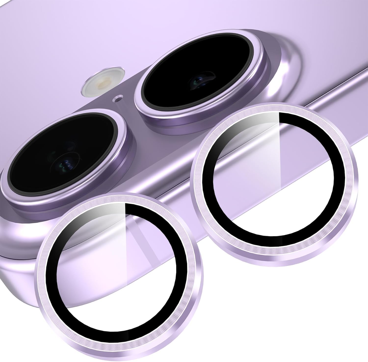 Premium Camera Metal Ring Lens Protector For iPhone 17
