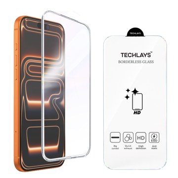 Premium Borderless Tempered Glass For Iphone 14 Pro Max