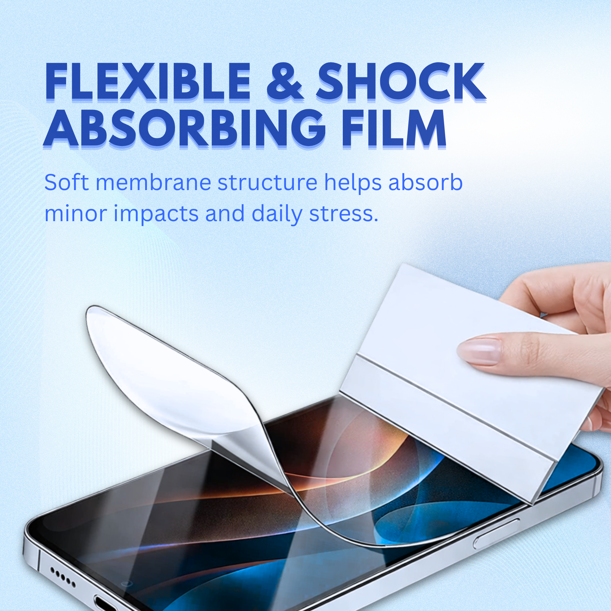 GlassFeel 0.25mm Unbreakable Membrane with Auto Repair For Samsung S26