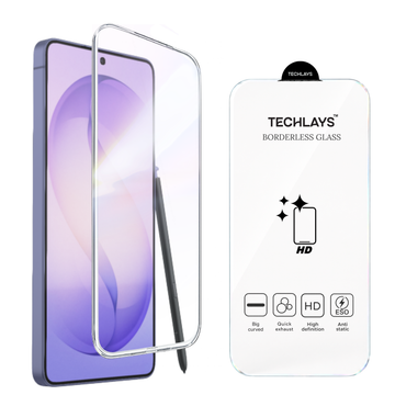 Premium Borderless Tempered Glass For Samsung S25 ultra