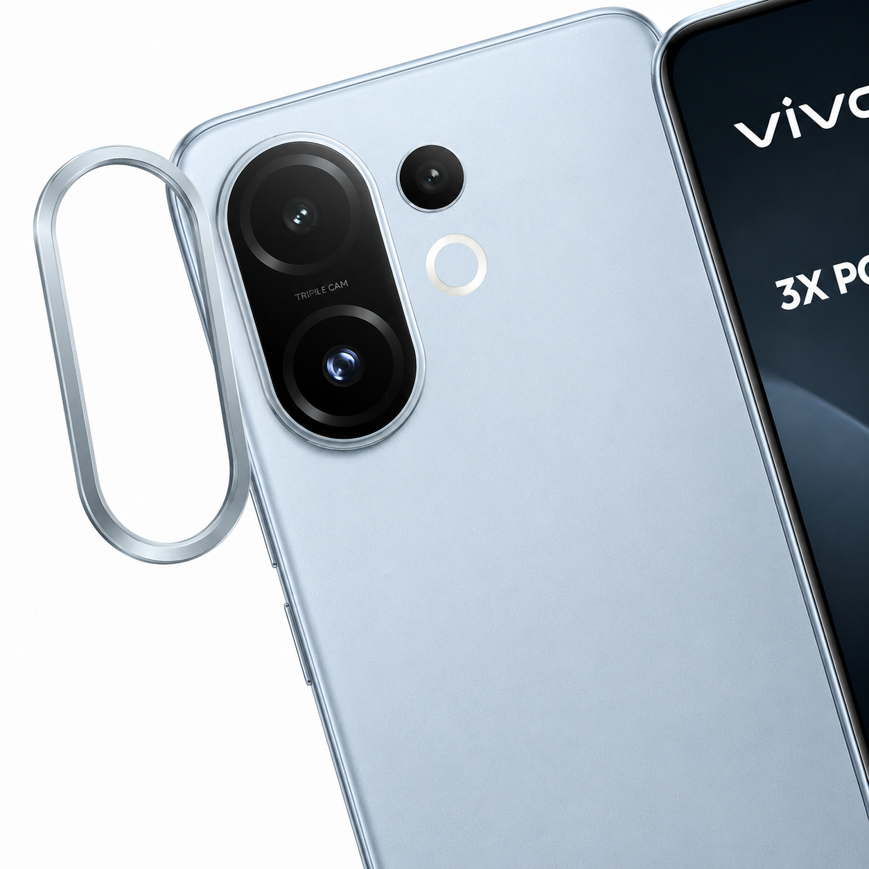 Premium Camera Metal Ring Lens Protector For Vivo T4 Pro
