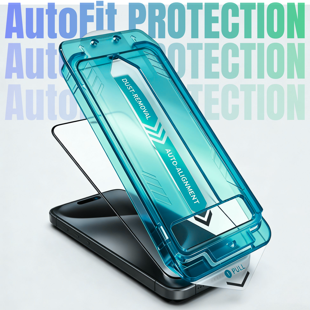 Magic Glass Box With Auto-Align Installation for iPhone X