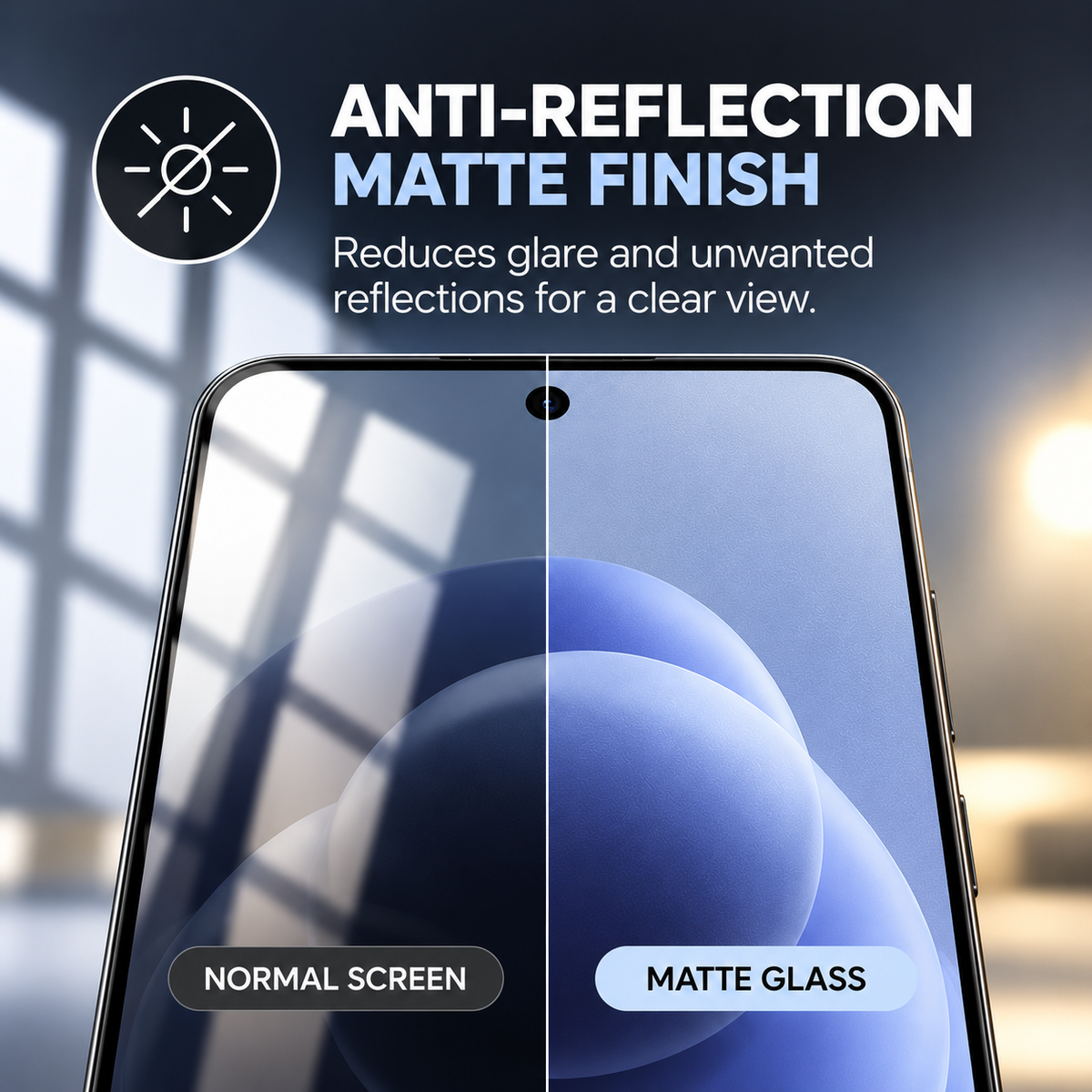 Borderless Matte Tempered Glass For Apple iPhone 18 Pro Max