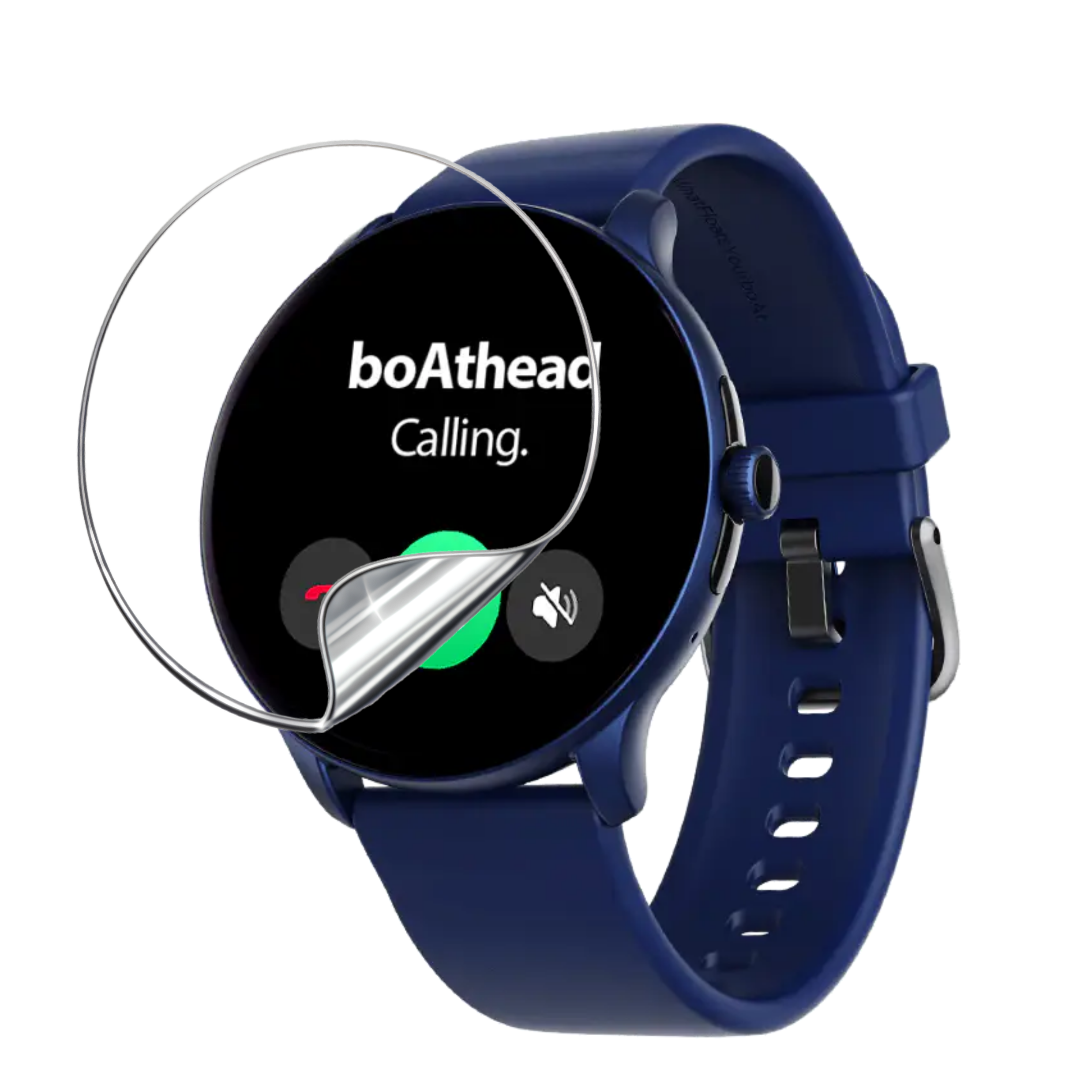 Clear Self-Healing Watch Screen Protector for boAt Cosmos Pro