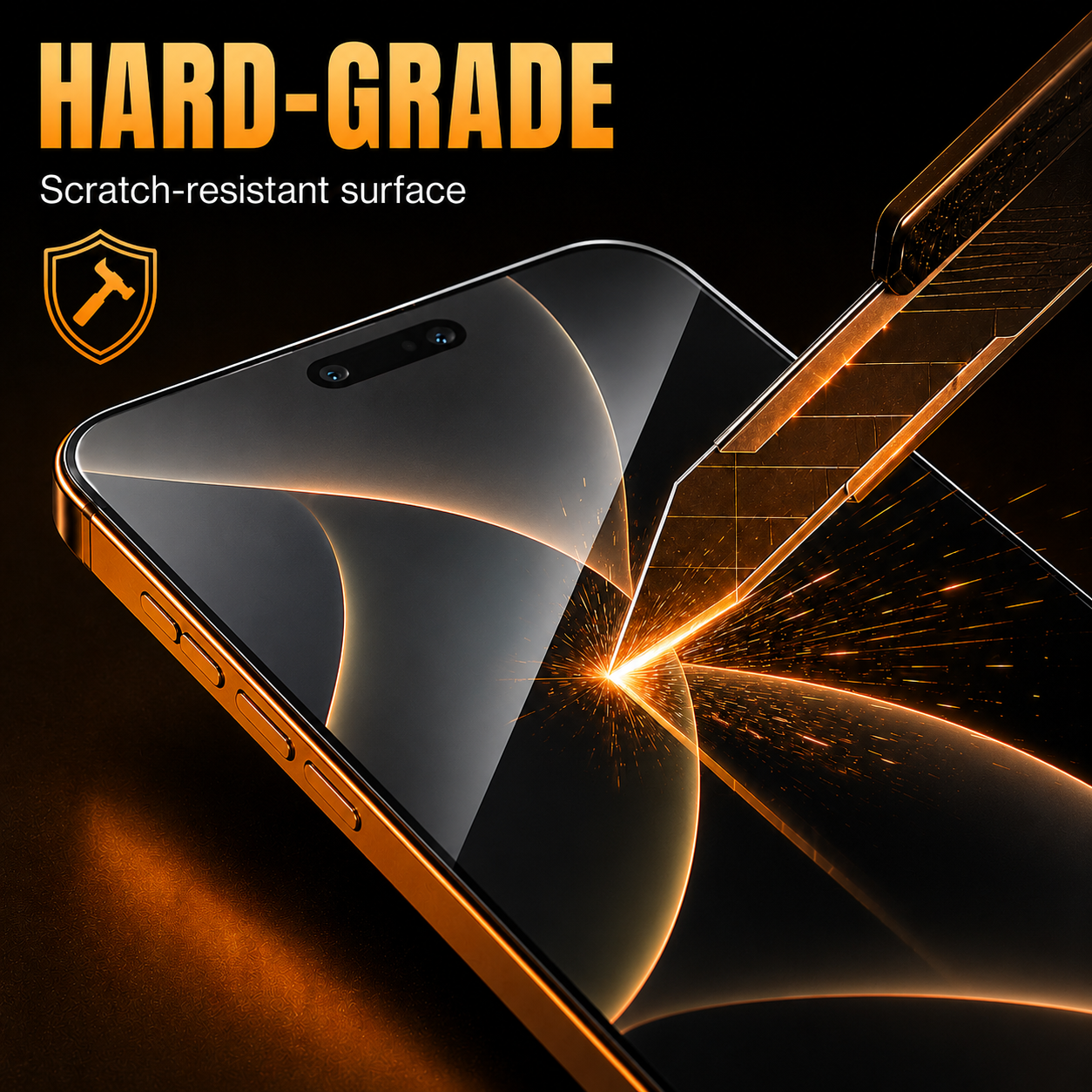 Ultra Tough Clear Unbreakable Tempered Glass For Apple iPhone 17 Pro