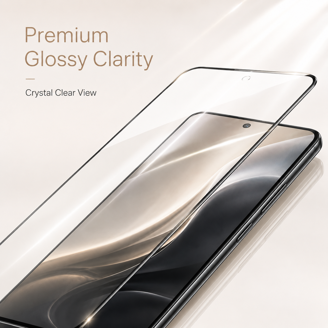 0.18mm Slim Ultrasonic Tempered Glass Screen Protector For Realme 16 5G