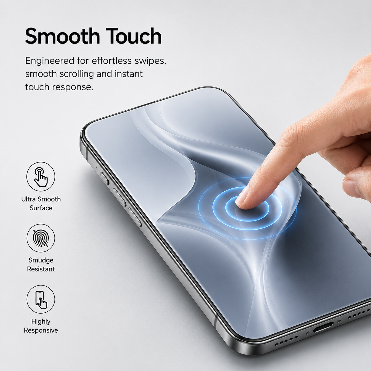 8K Borderless HD Clear Tempered Glass For Redmi K30 5G