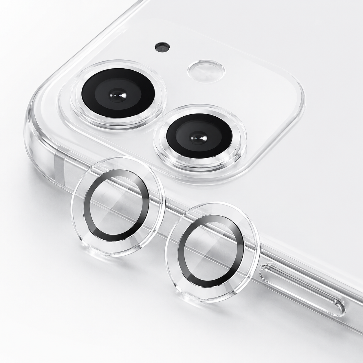 Premium Camera Metal Ring Lens Protector For iPhone 12 Mini