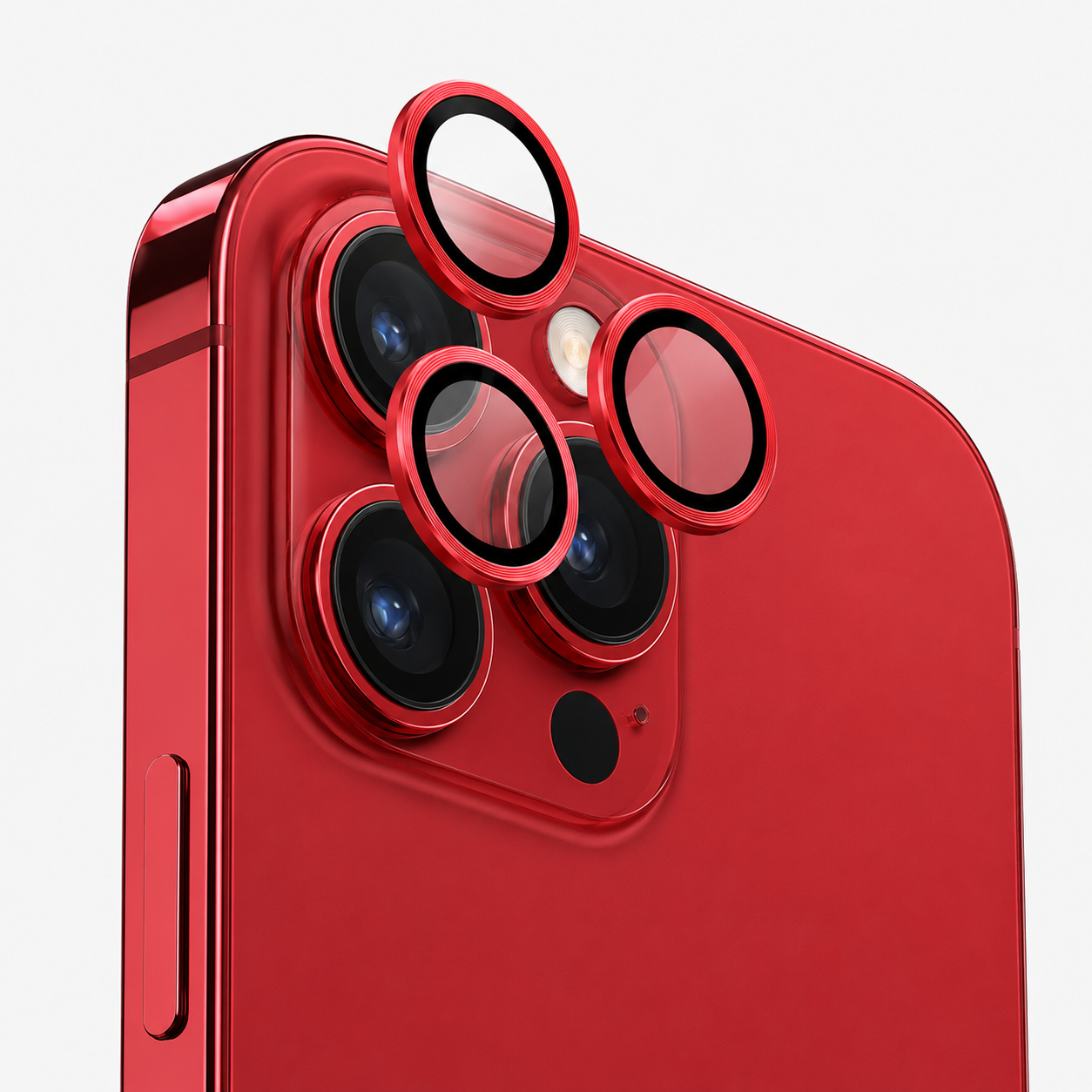 Premium Camera Metal Ring Lens Protector For iPhone 15 Pro Max