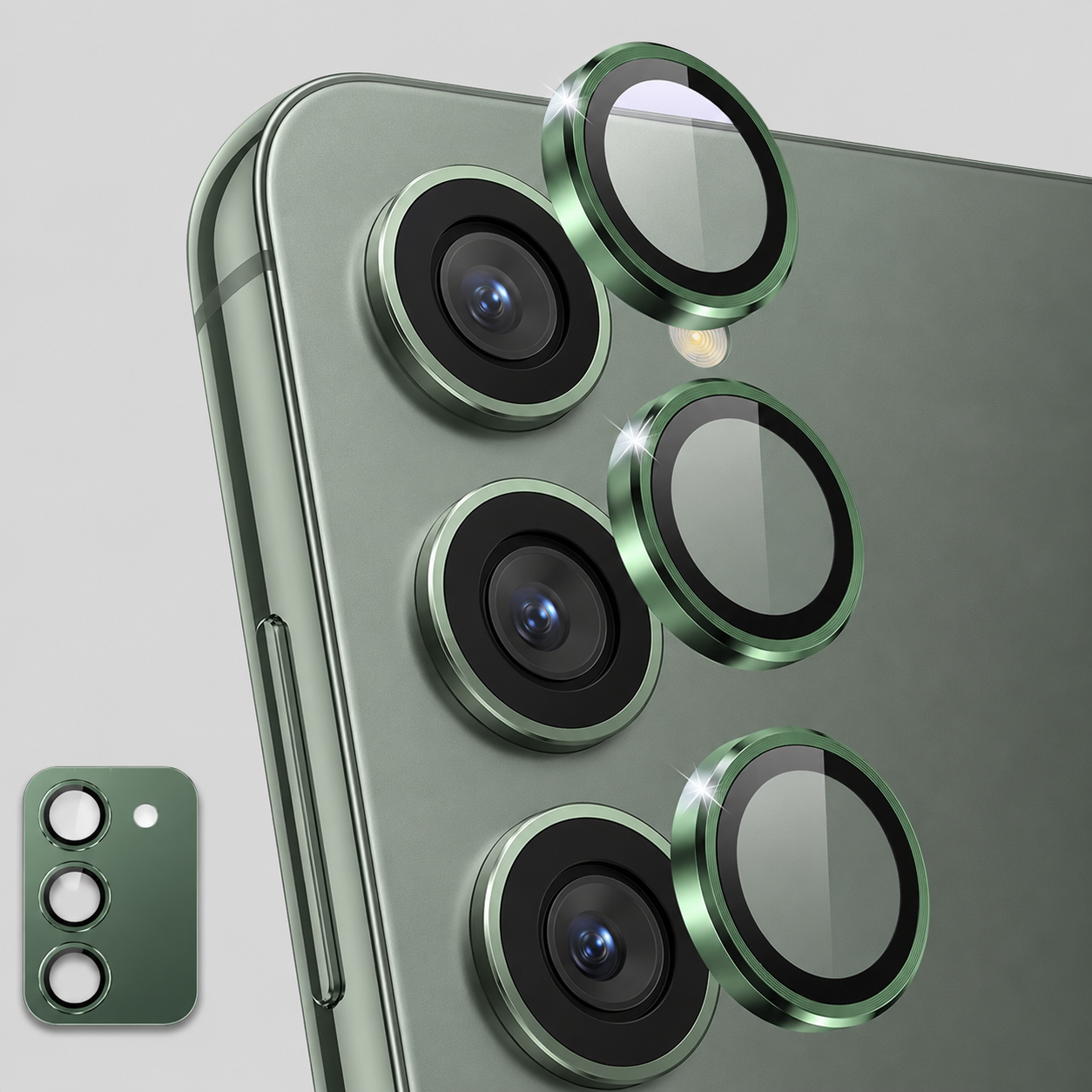 Premium Camera Metal Ring Lens Protector For Samsung S24