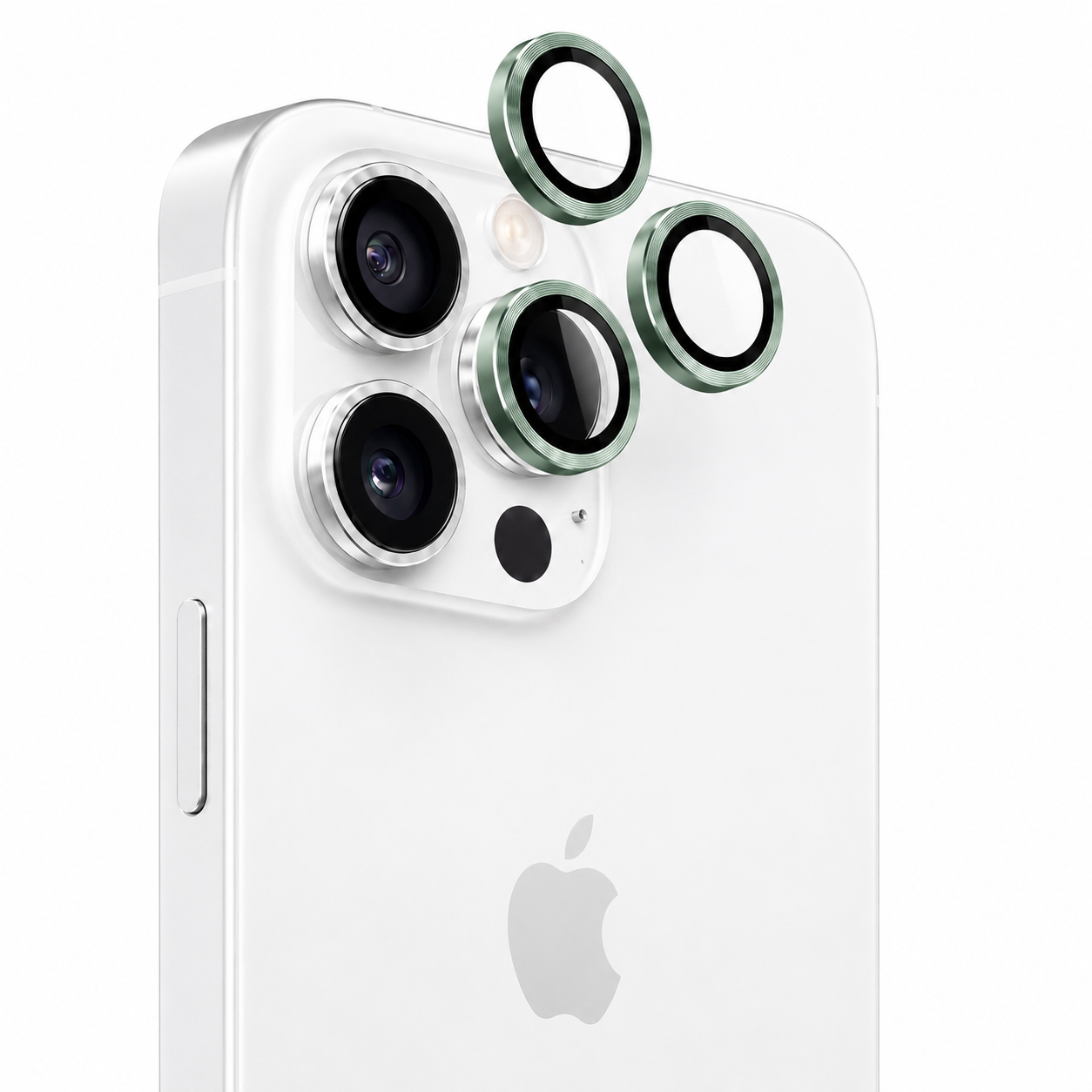 Premium Camera Metal Ring Lens Protector For iPhone 16 Pro
