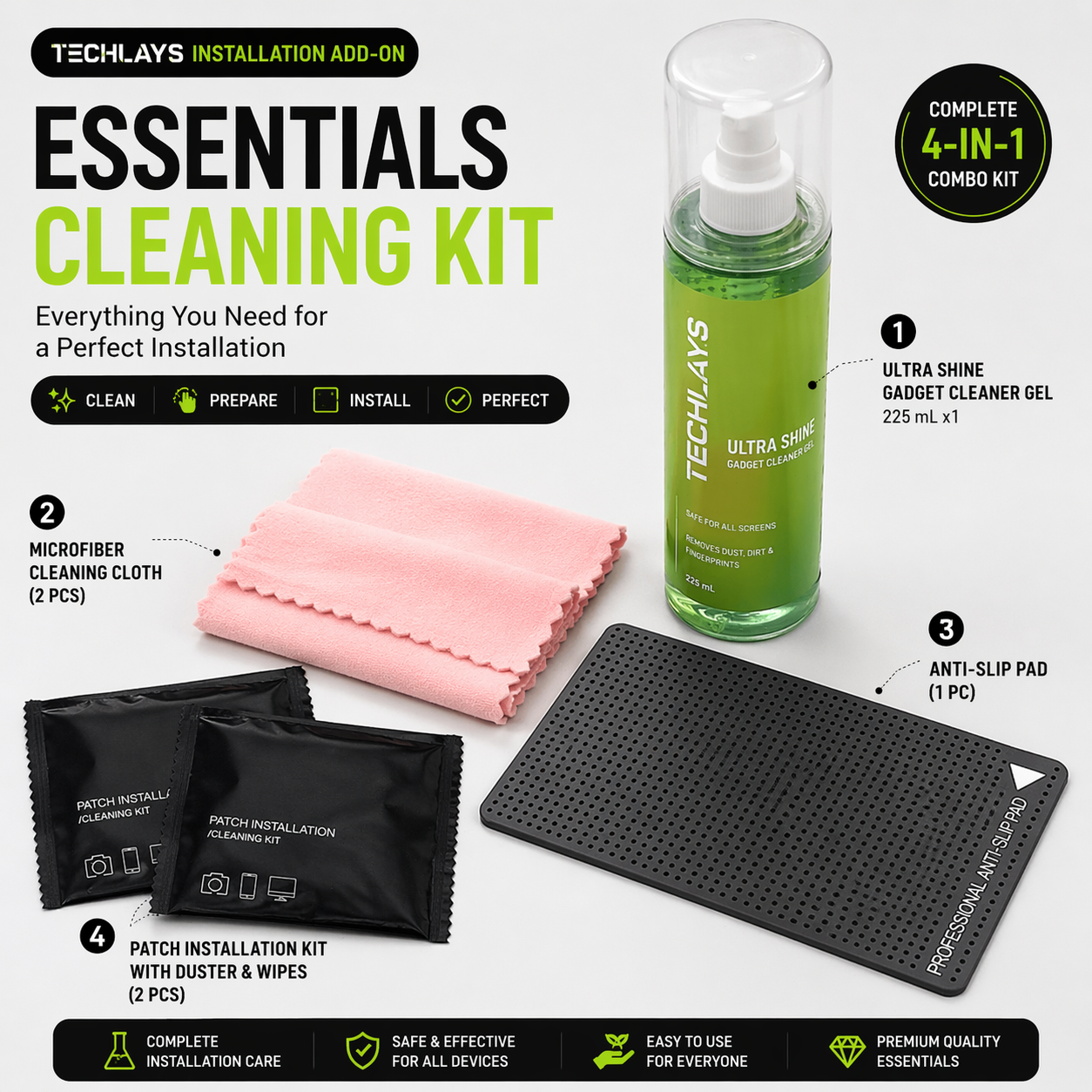 Complete Installation Cleaning Combo