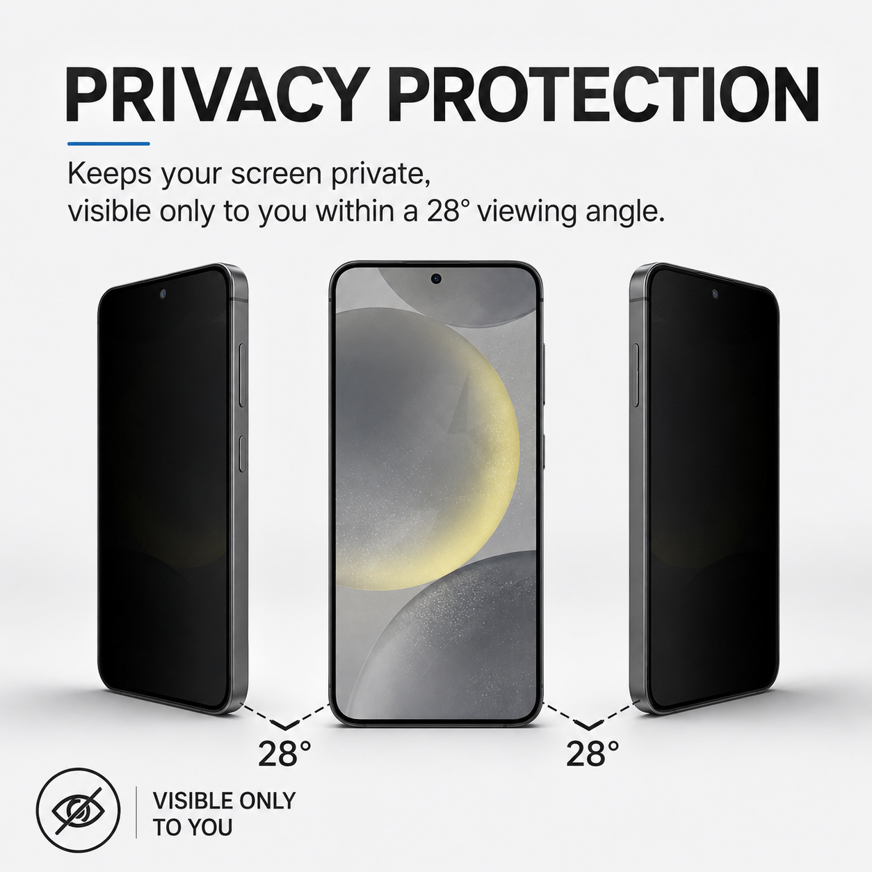 Matte Privacy Tempered Glass Screen Protector For Iphone 14 Pro Max