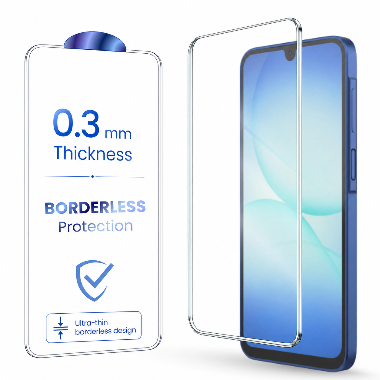 Default Premium Borderless Tempered Glass for OPPO F33 Pro 5G - Image 1