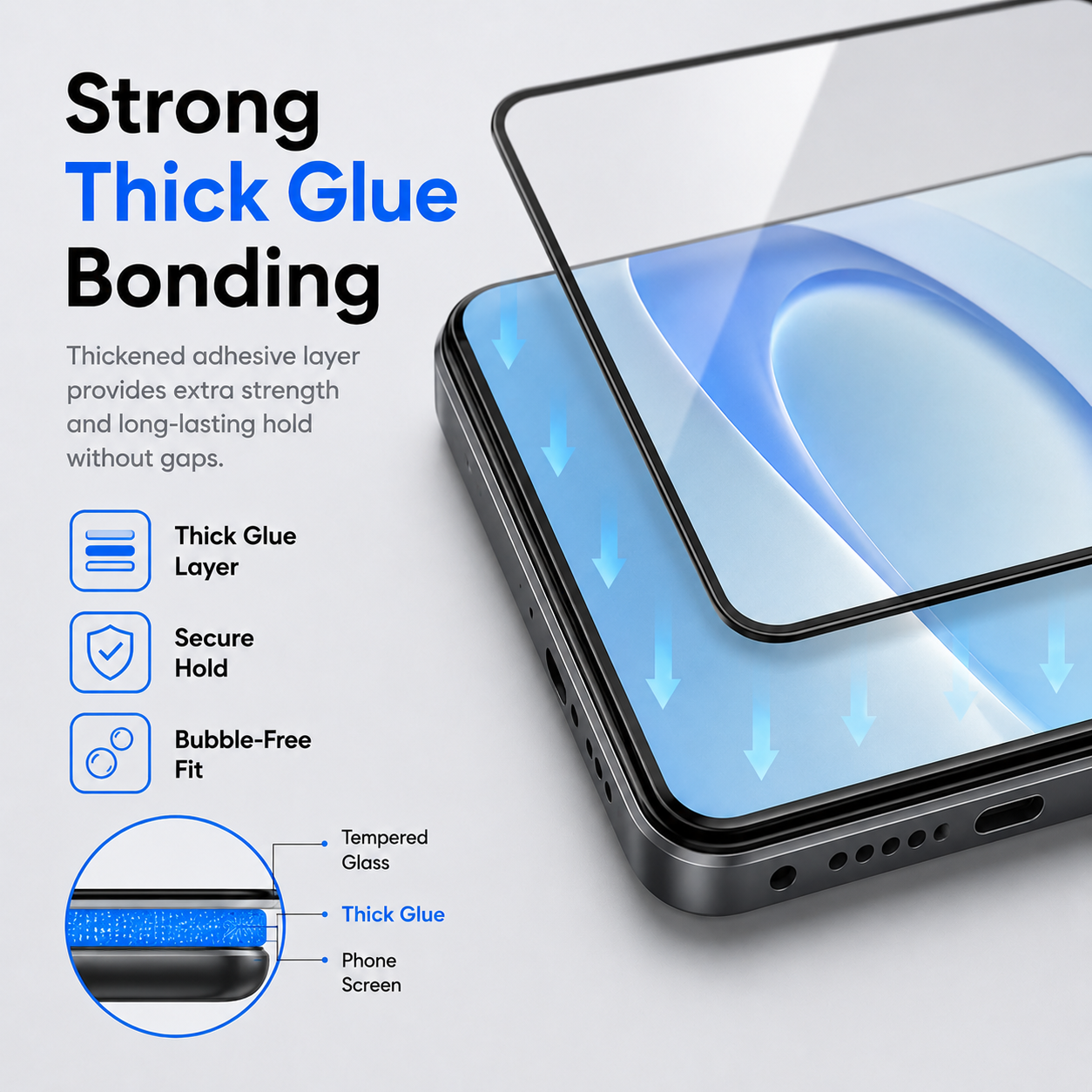 0.3mm ToughCore Glass for Google Pixel 9A