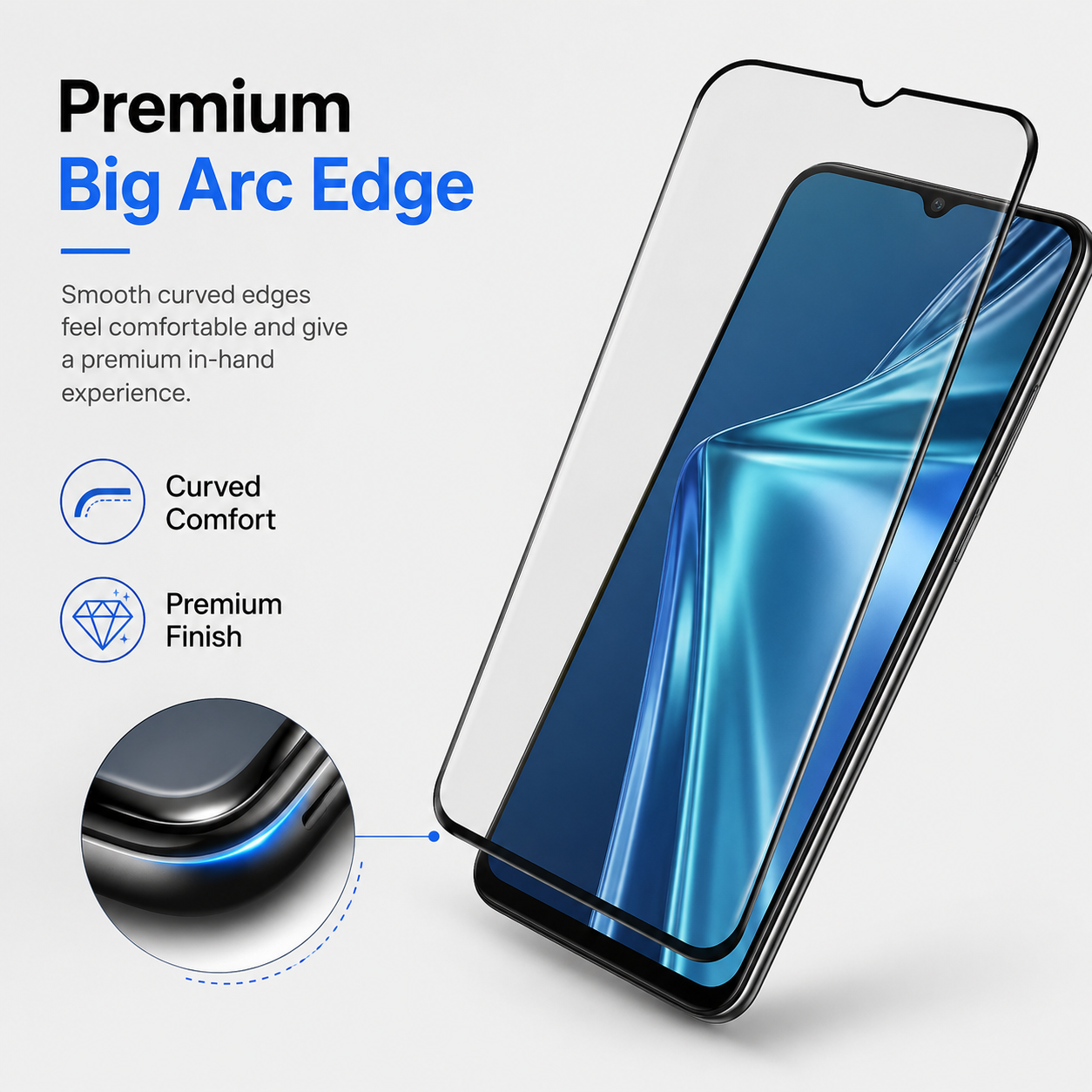 0.3mm ToughCore Glass for Google Pixel 9A