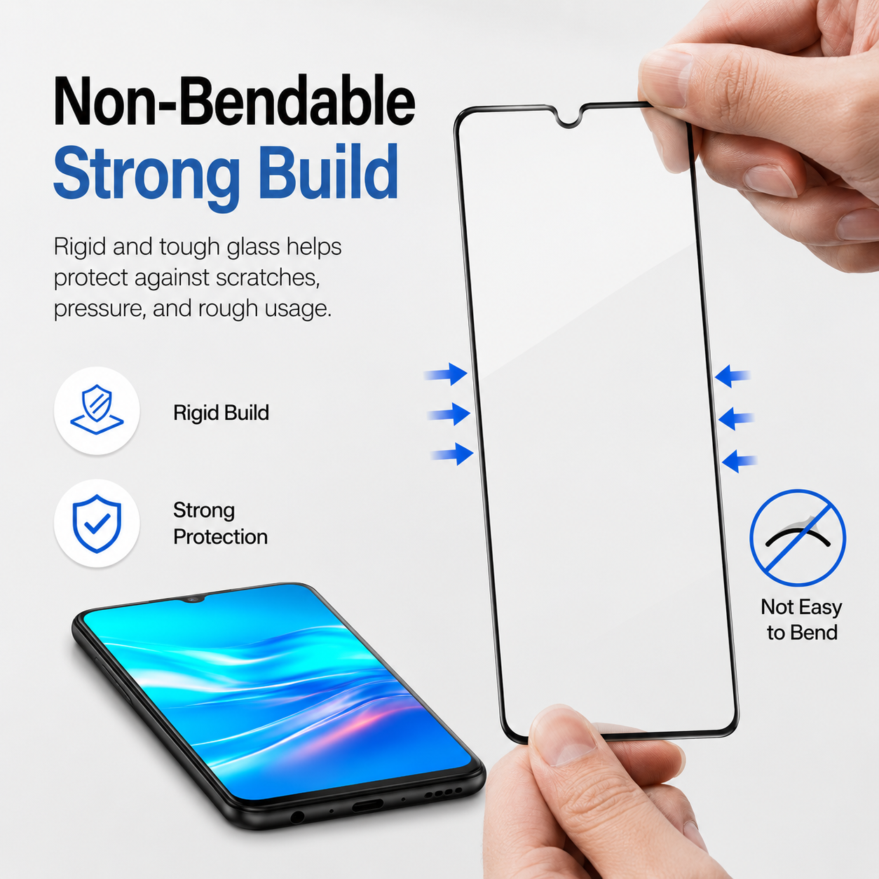 0.3mm ToughCore Glass for Google Pixel 9A