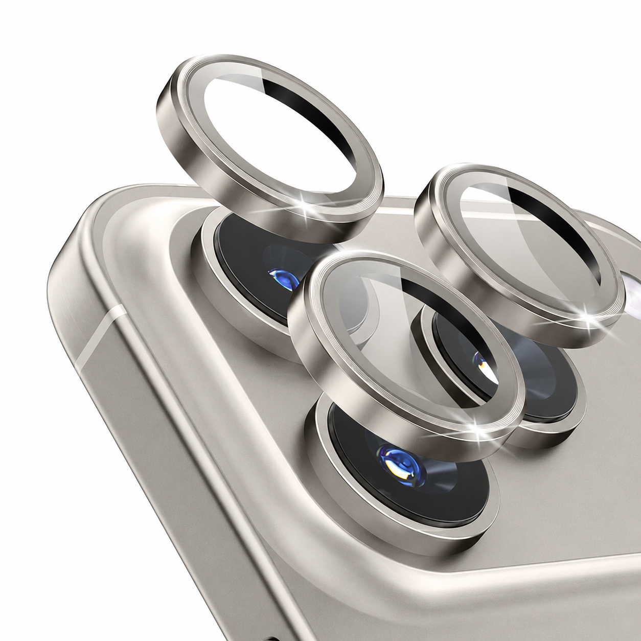 Premium Camera Metal Ring Lens Protector For iPhone 17 Pro Max