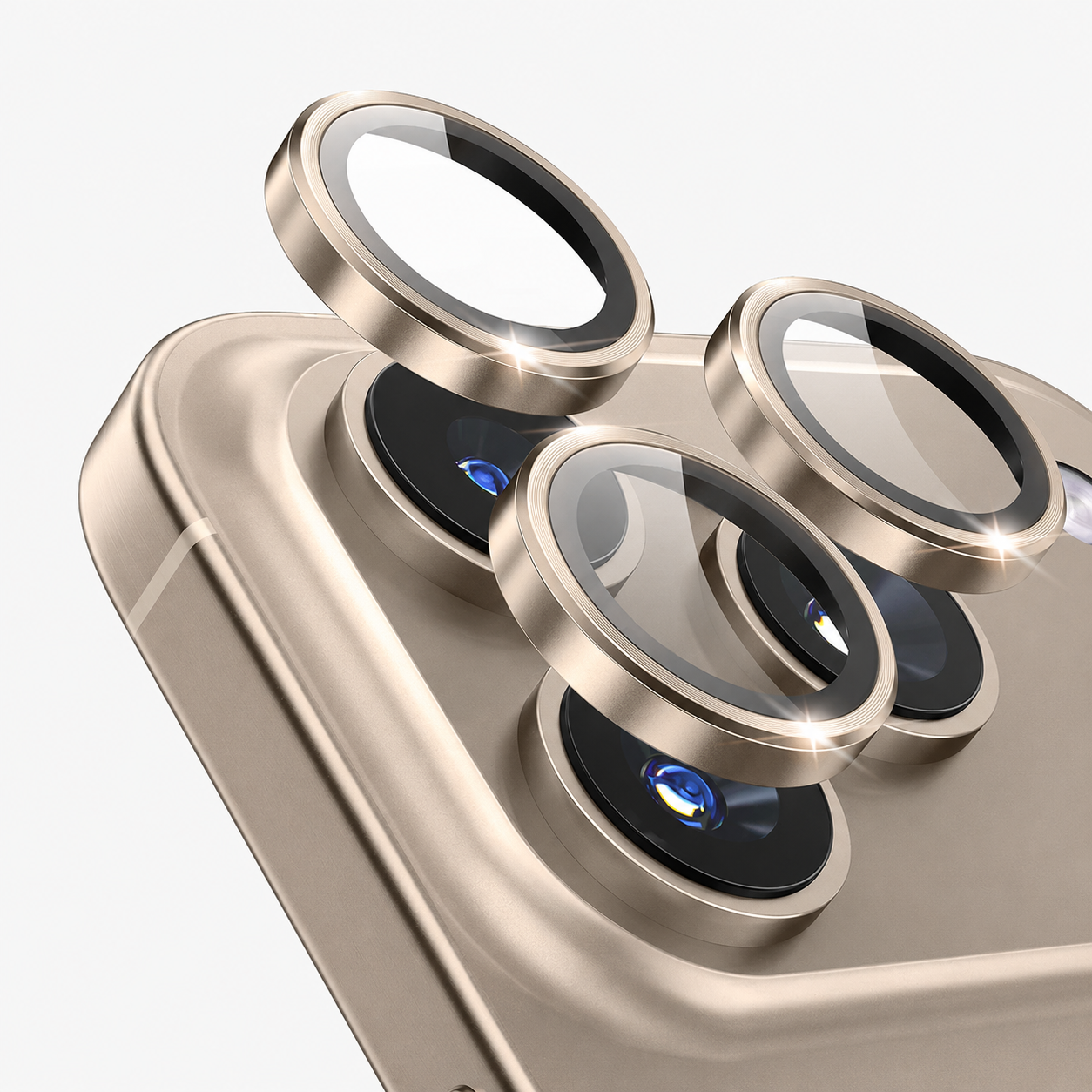 Premium Camera Metal Ring Lens Protector For iPhone 17 Pro Max