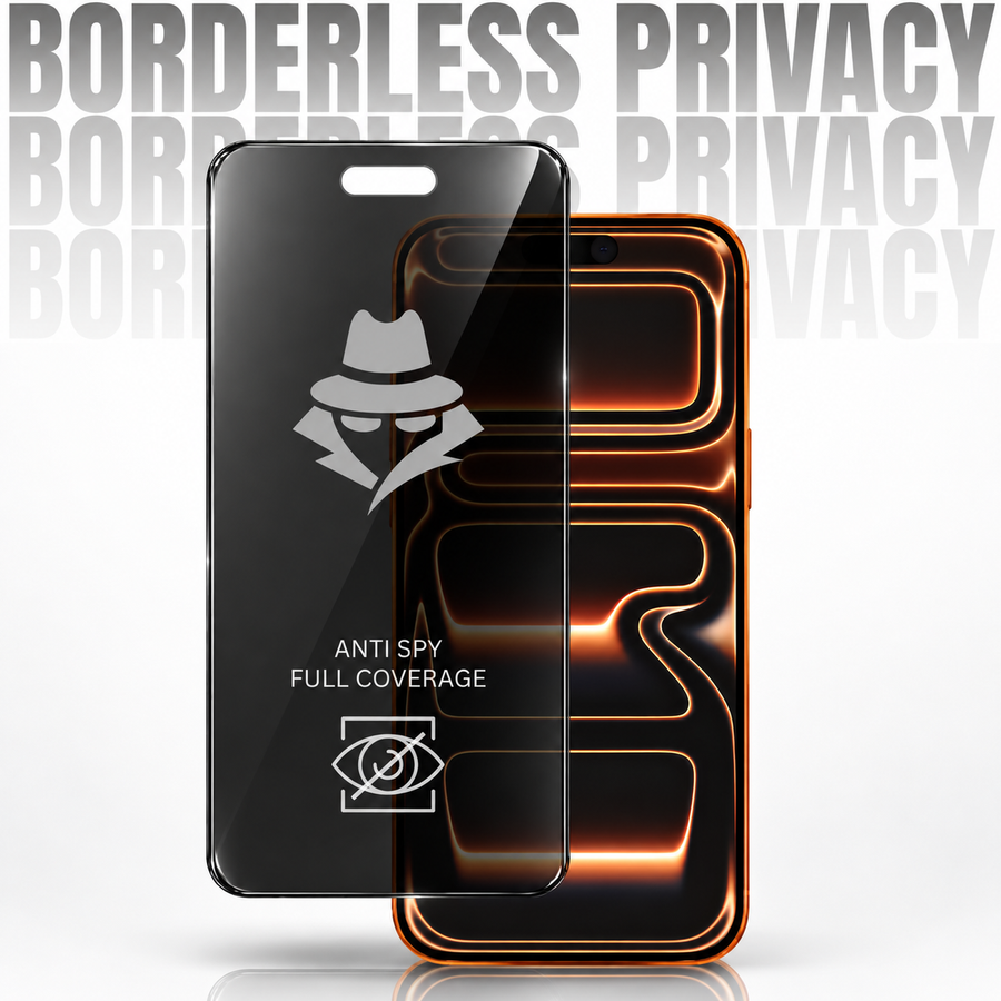 Borderless Privacy Tempered Glass for Iphone 17 Air