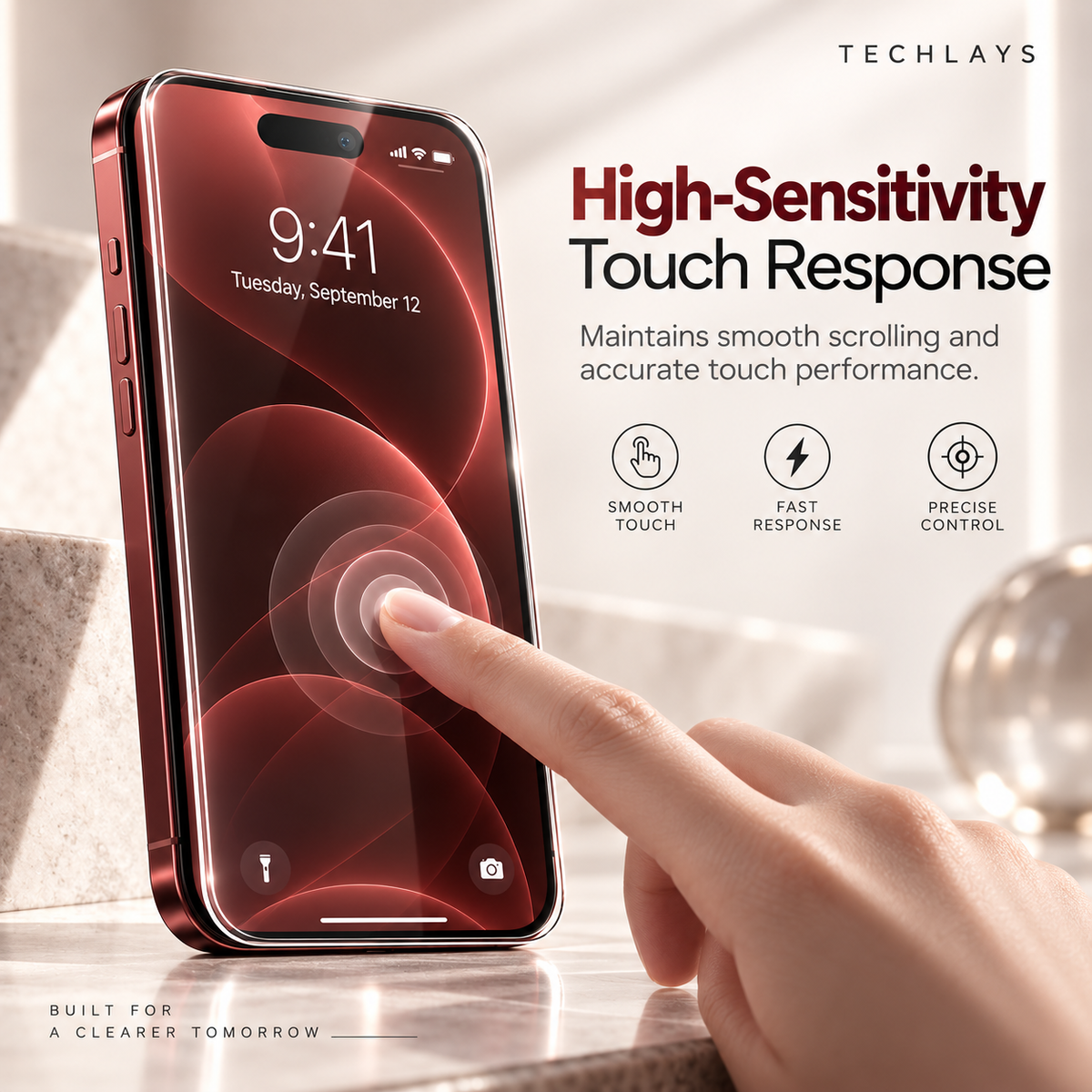10K Borderless Ultra HD Tempered Glass Screen Protector For Apple iPhone 14 Plus