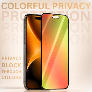 ColorShield Rainbow Privacy Tempered Glass For Apple iPhone 17 Air