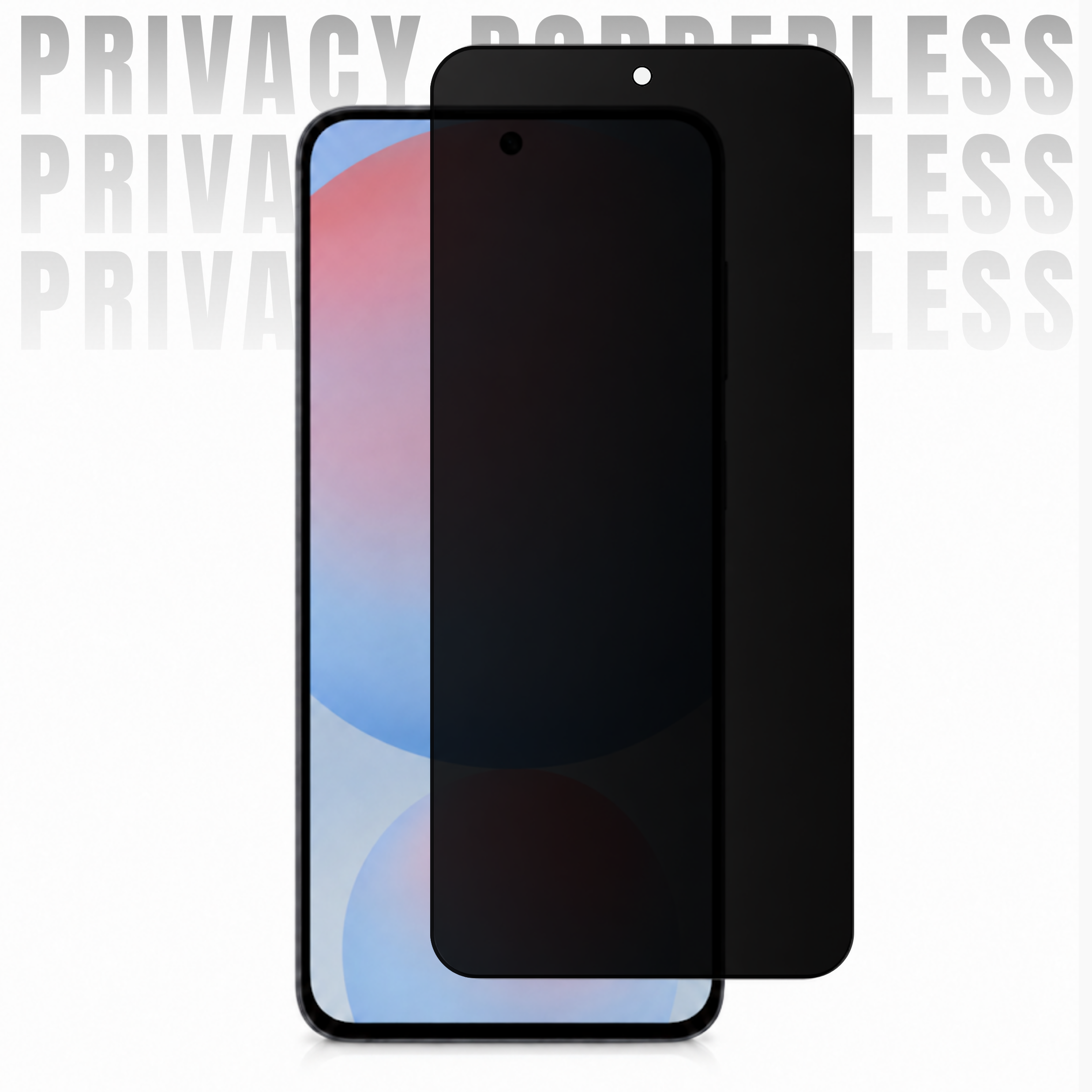 Borderless Privacy Tempered Glass For OPPO F33 5G