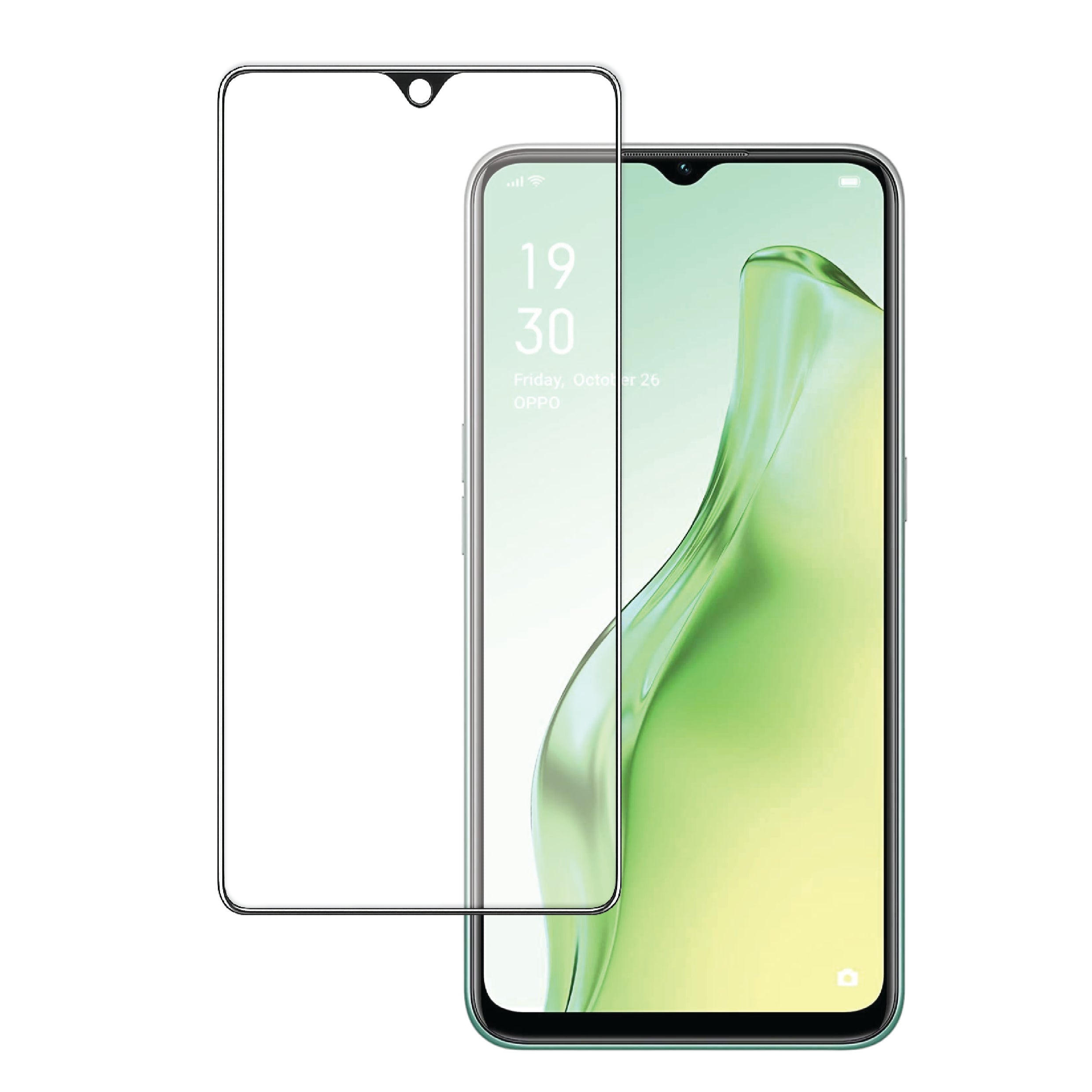 AG Matte Strong Up ESD Tempered Glass  for Oppo A11
