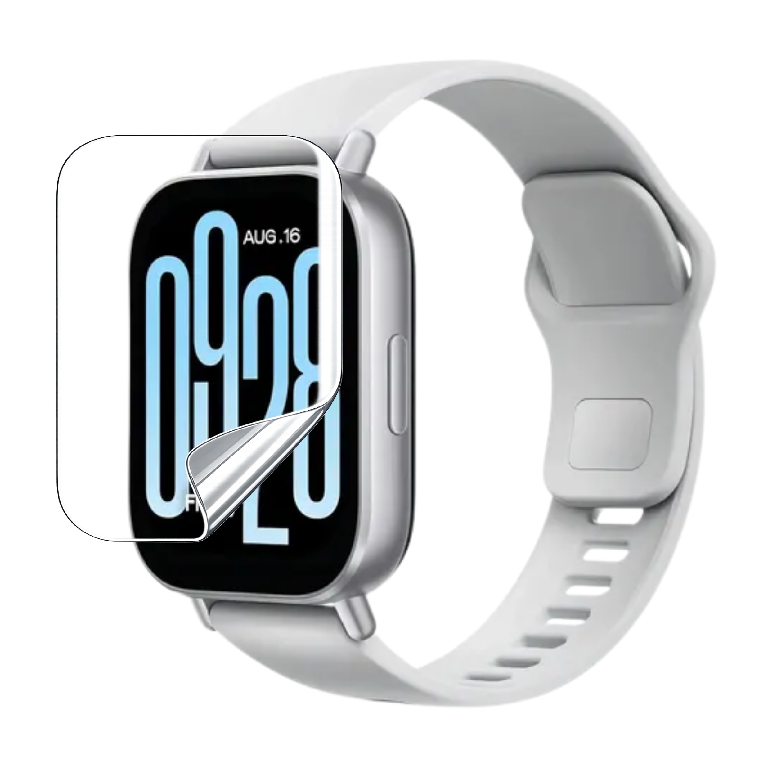 Clear Self-Healing Watch Screen Protector for Fire-Boltt Atlas