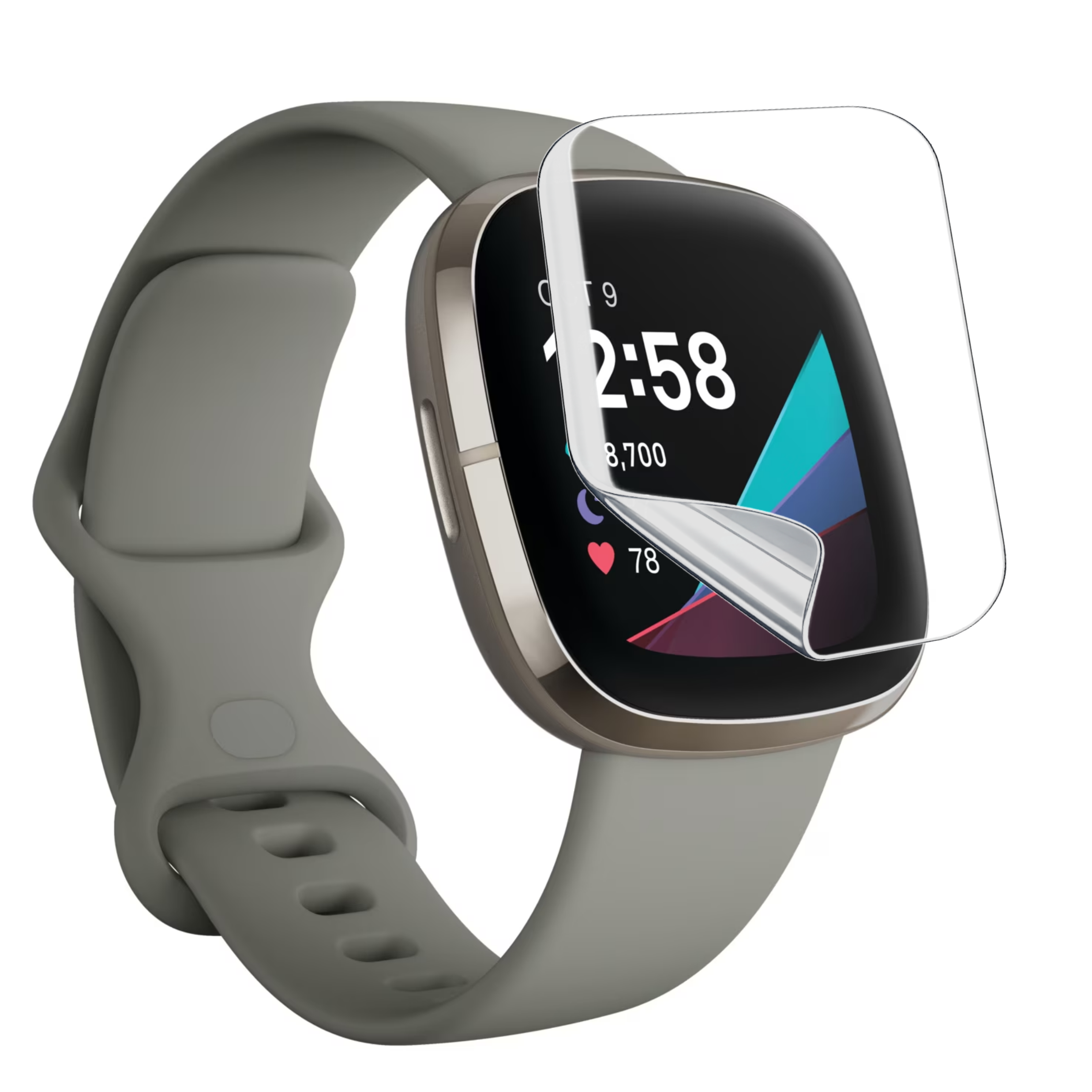 Clear Self-Healing Watch Screen Protector for Fitbit Ionic