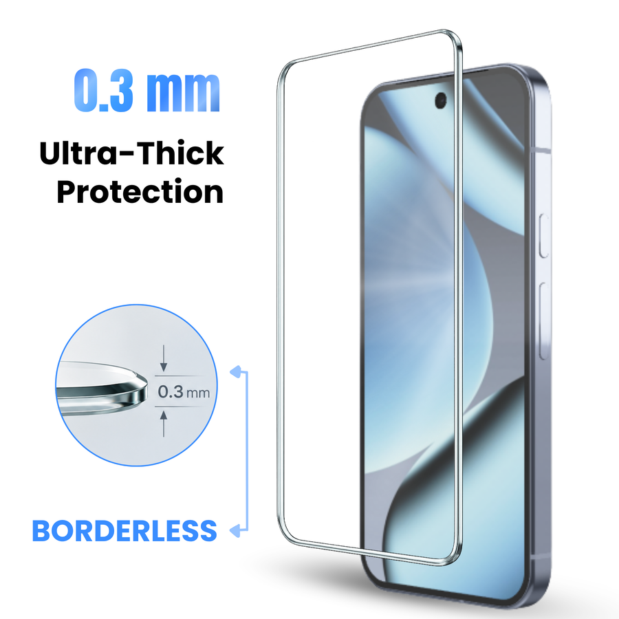 Premium Borderless Tempered Glass For Nothing CMF Phone 2 Pro