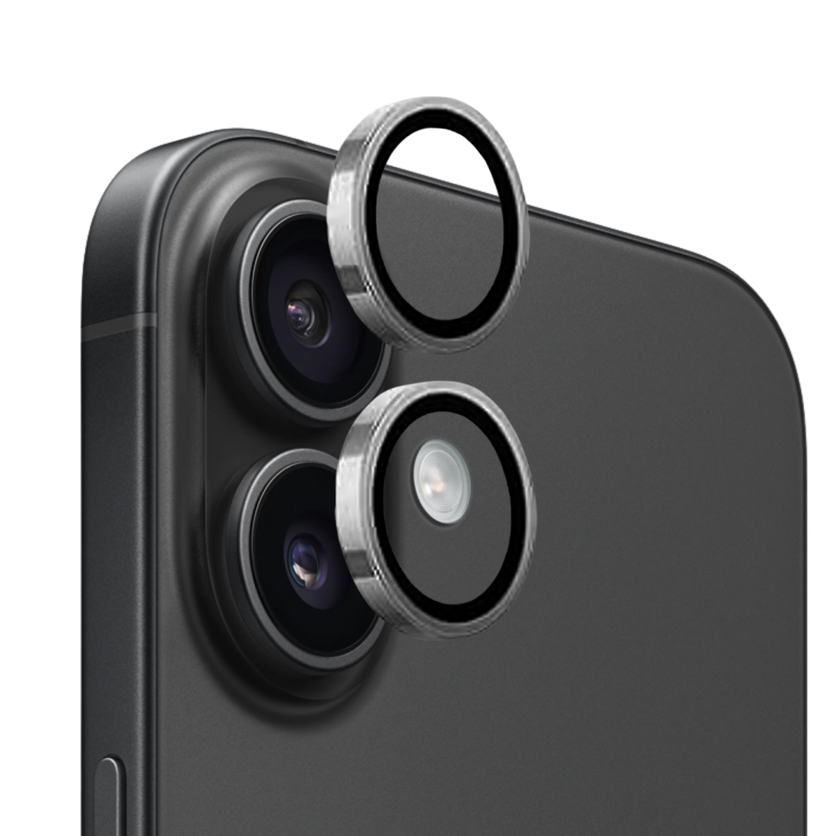 Premium Camera Metal Ring Lens Protector For iPhone 16
