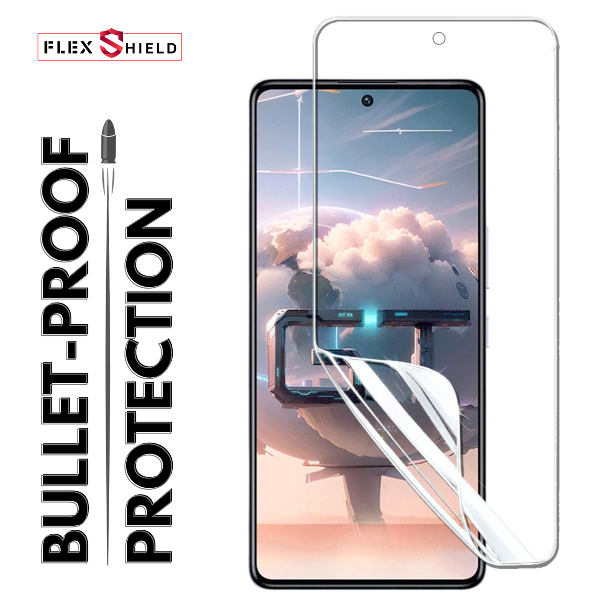 GlassFeel Unbreakable Membrane with Auto Repair For Infinix Note 3 Pro