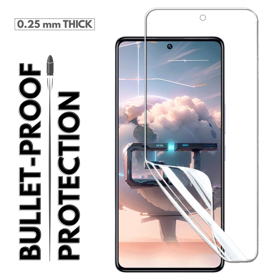 GlassFeel 0.18mm Unbreakable Membrane with Auto Repair For Infinix Zero 40