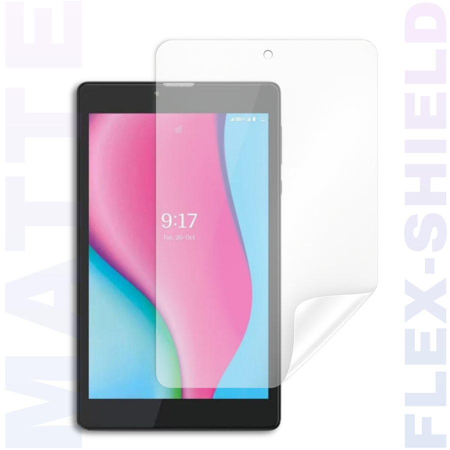 Matte Self Heal (Auto Repair) Diamond Flex Unbreakable Membrane Tablet For Lava Aura T81N 8 Inch