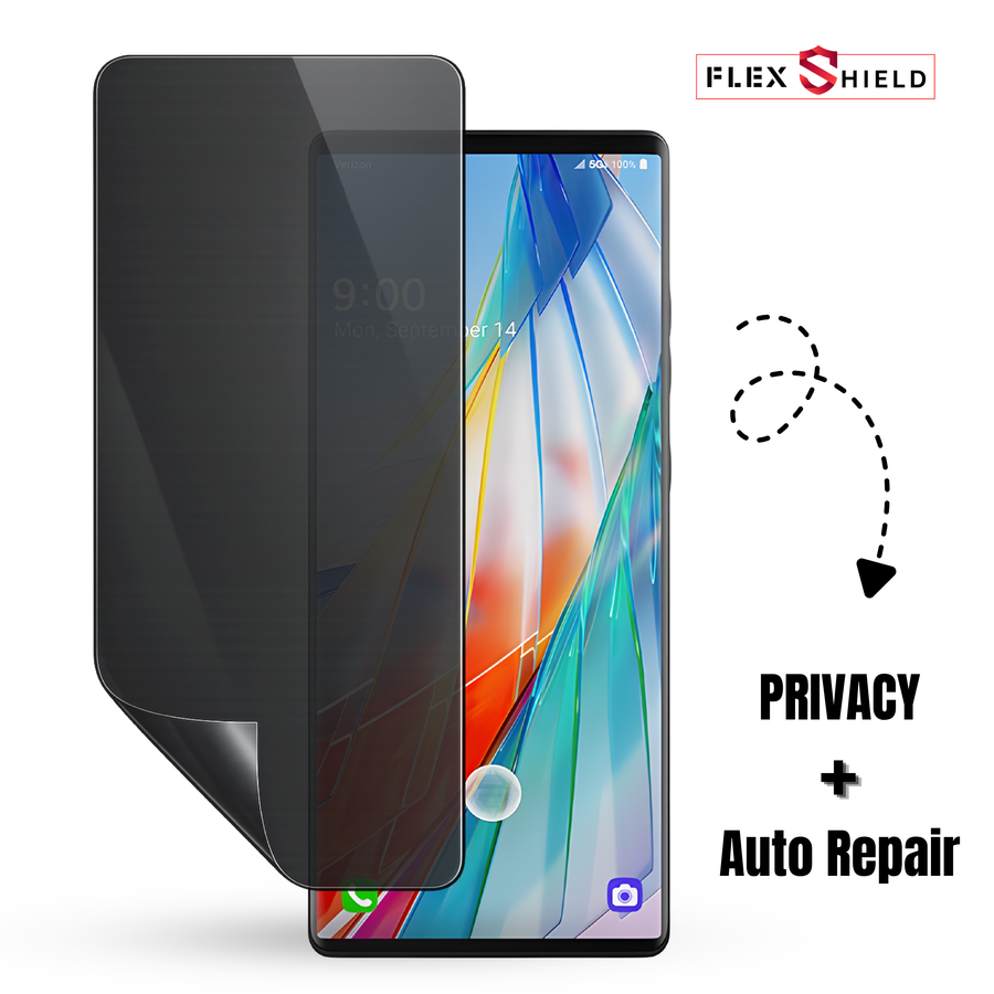 Flexshield Self Healing Privacy Screen Protector With Korean Glue for LG Velvet