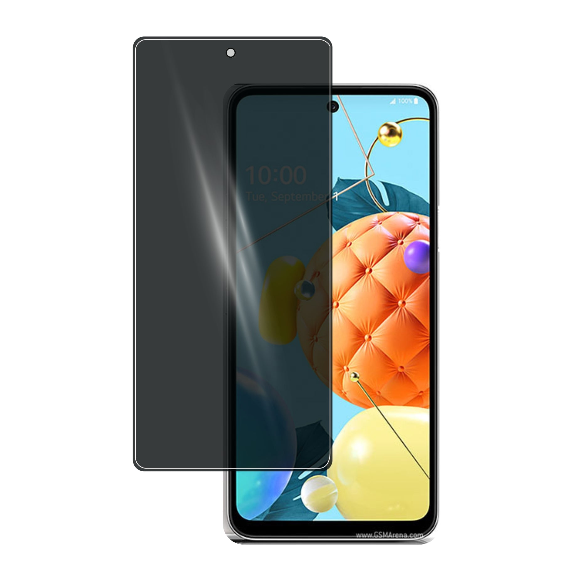 Anti-Spy Privacy Tempered Glass for LG K52